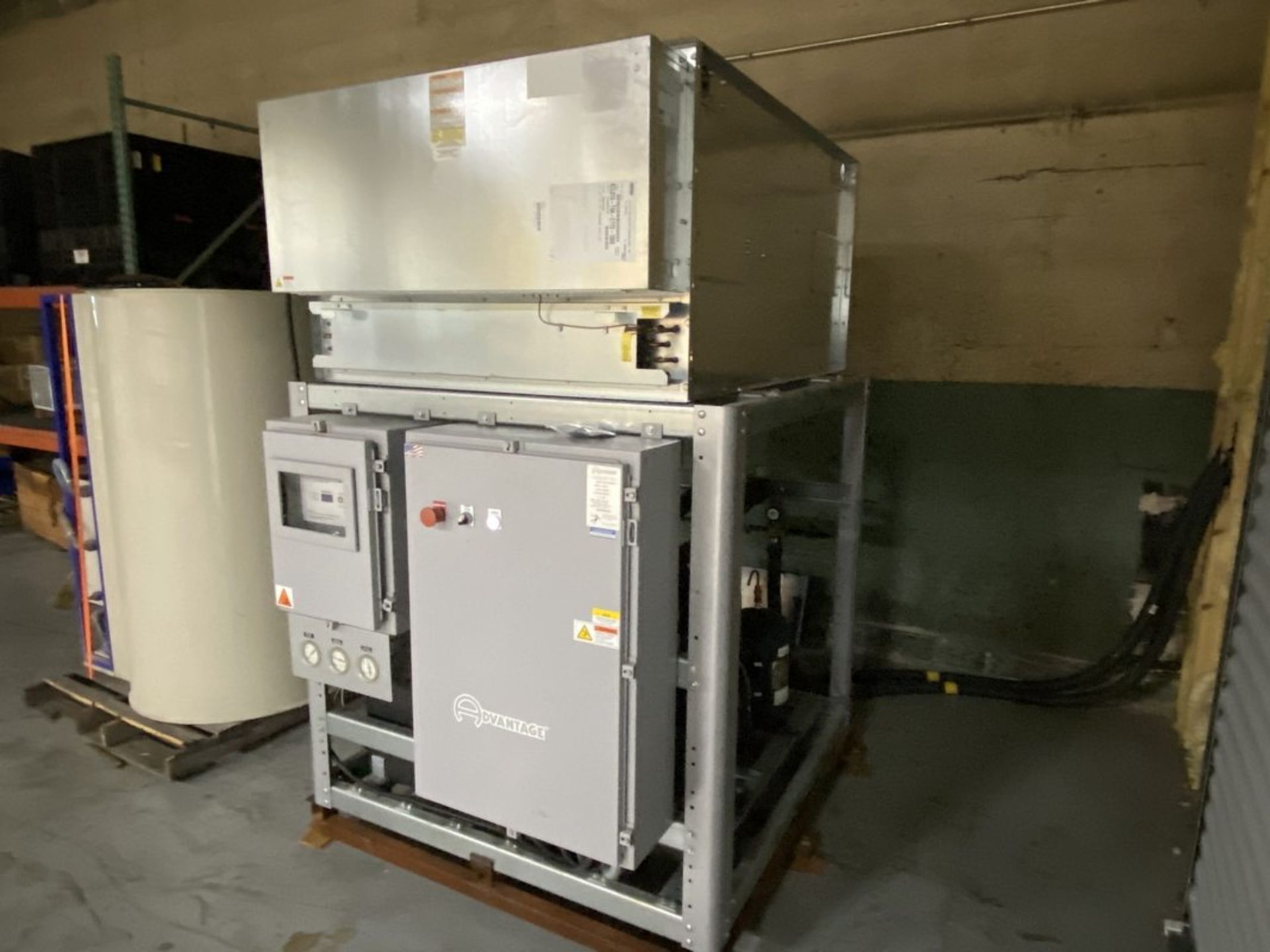 Advantage OACS-7.5S-M1D-1P Chiller, S/N 157637, 2017, with M1D Digital Scroll Chiller Control - Image 3 of 7