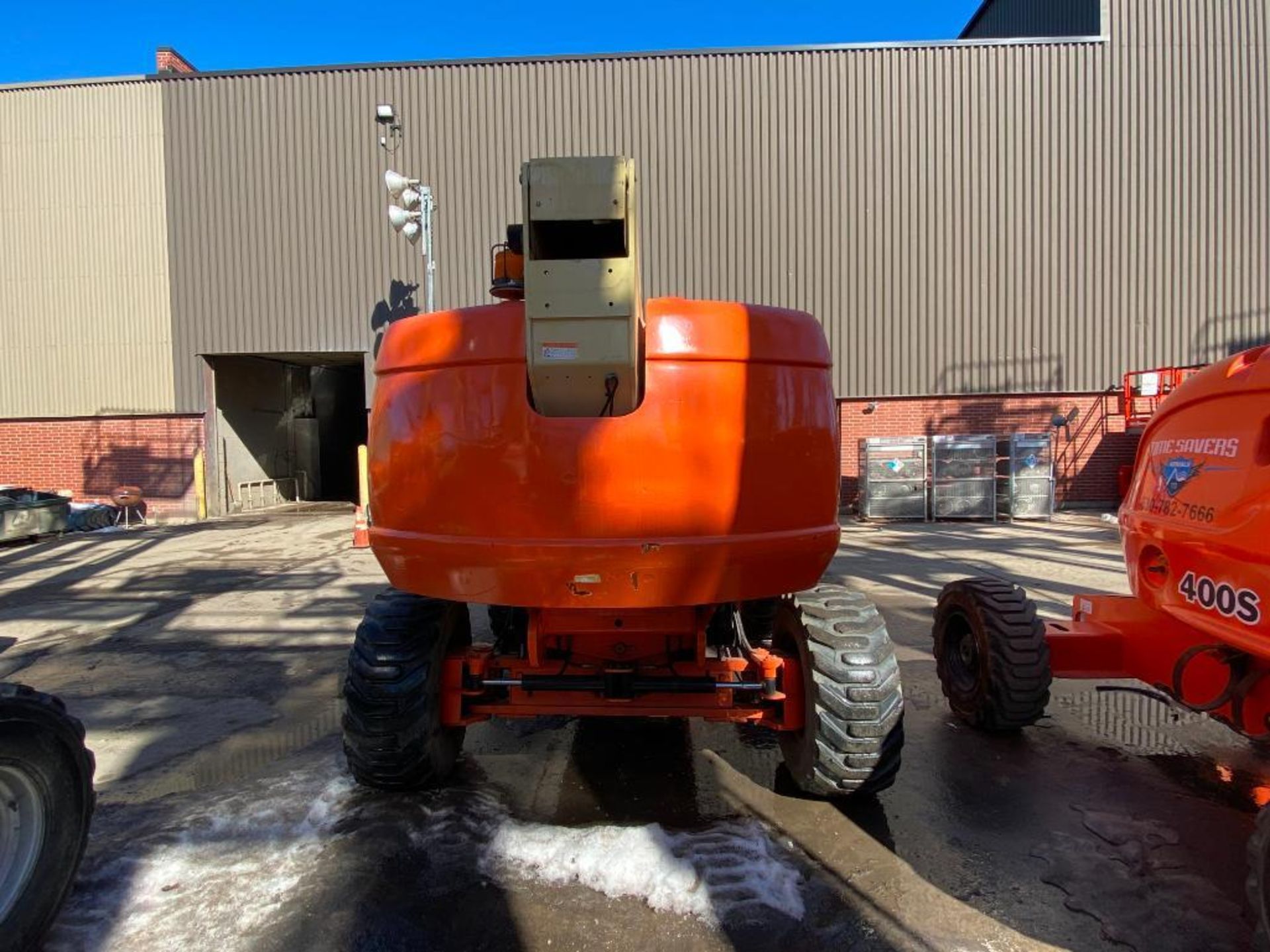 JLG 600S Rough Terrain Boom Lift (S/N 300061970, Year 2001), with 60' Platform Height, 49.47' - Image 12 of 16