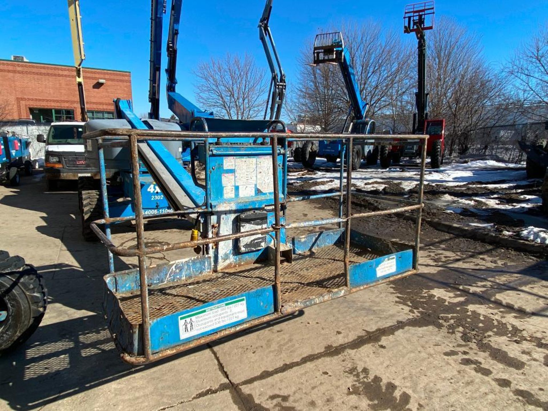 Genie S-40 Rough Terrain Boom Lift (S/N S4006-11060, Year 2006), with 40' Platform Height, 500 Lb. - Image 3 of 9