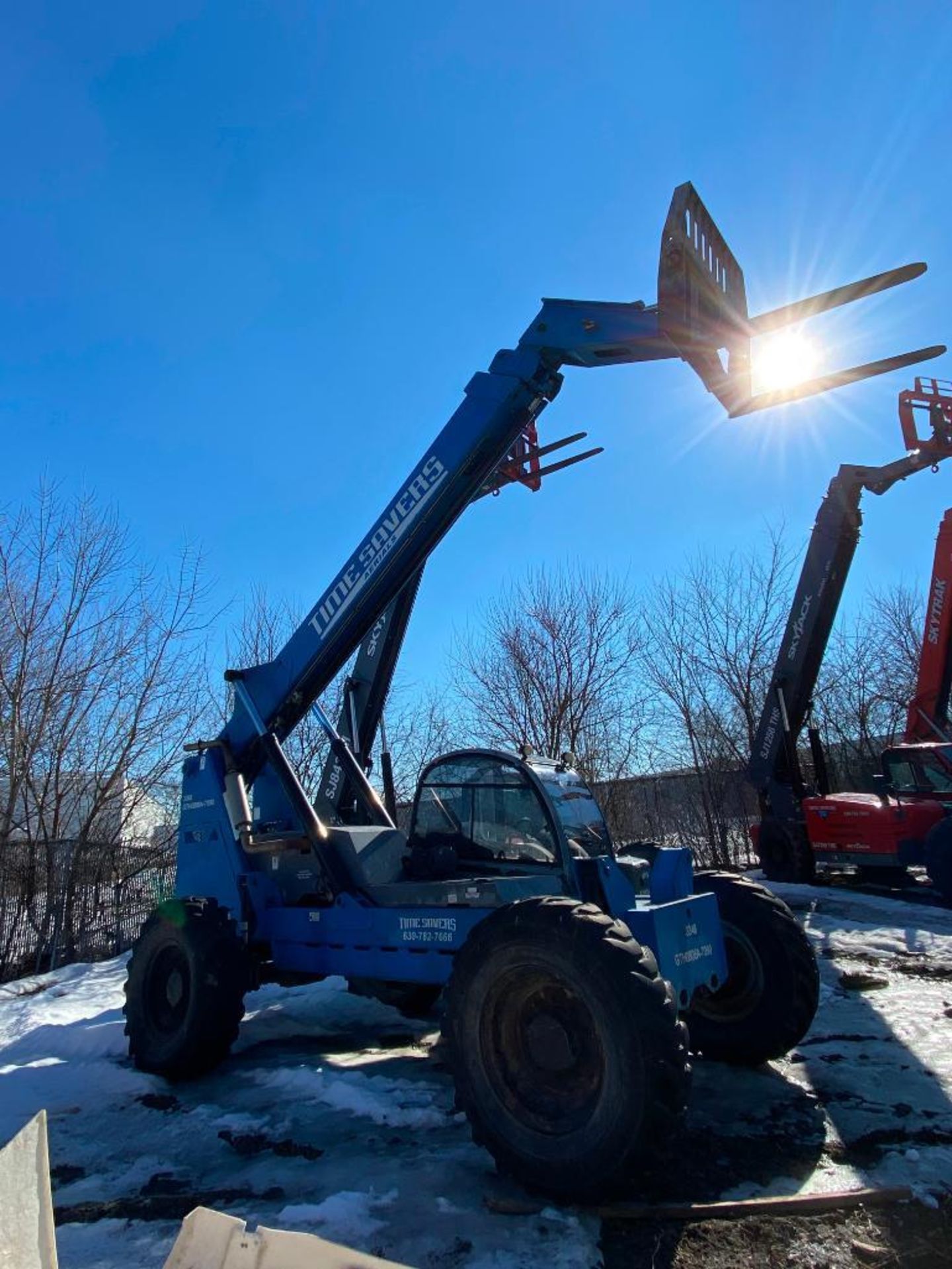 Genie GTH844 Rough Terrain Telehandler (S/N GTH0806A-7090, Year 2006), with 8,000 Lb. Lifting