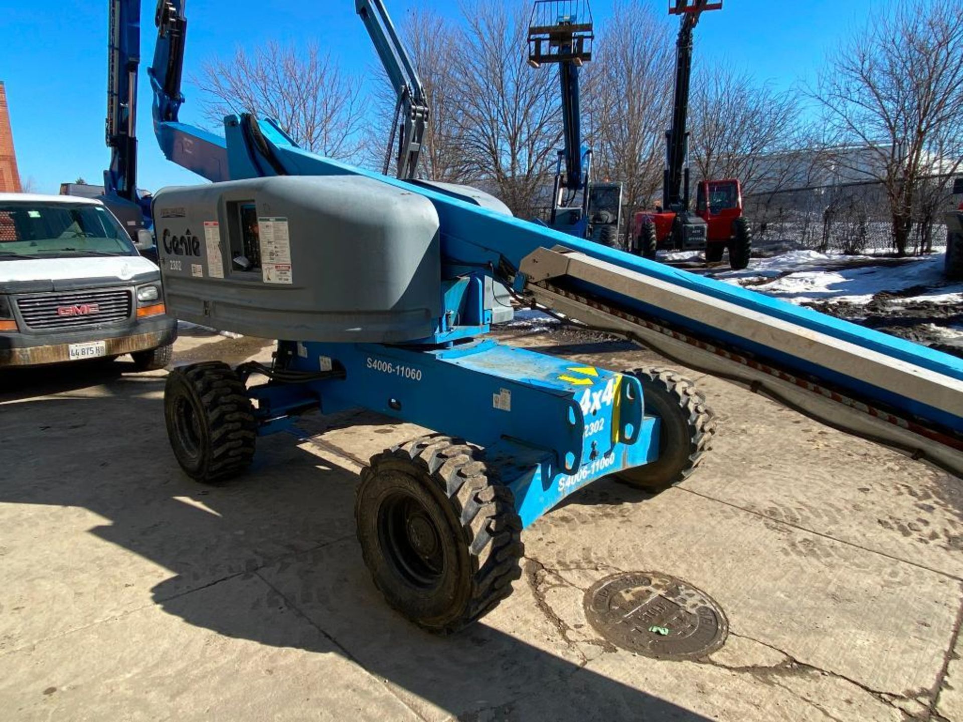 Genie S-40 Rough Terrain Boom Lift (S/N S4006-11060, Year 2006), with 40' Platform Height, 500 Lb. - Image 2 of 9