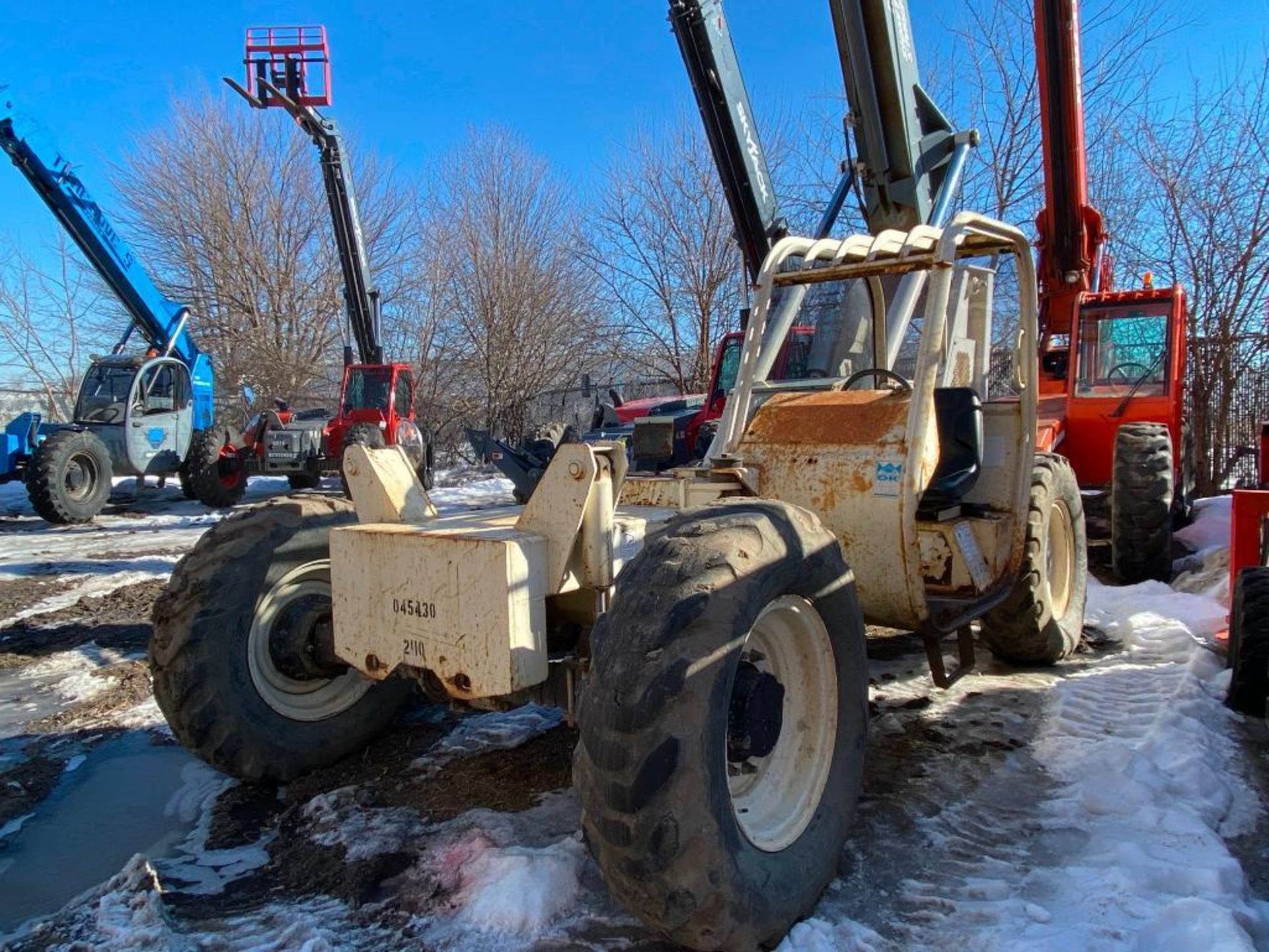 Terex TH844C turbo Rough Terrain Telehandler (S/N 45430, Year 2004), with 44' Lift Height, 30' Max - Image 4 of 7