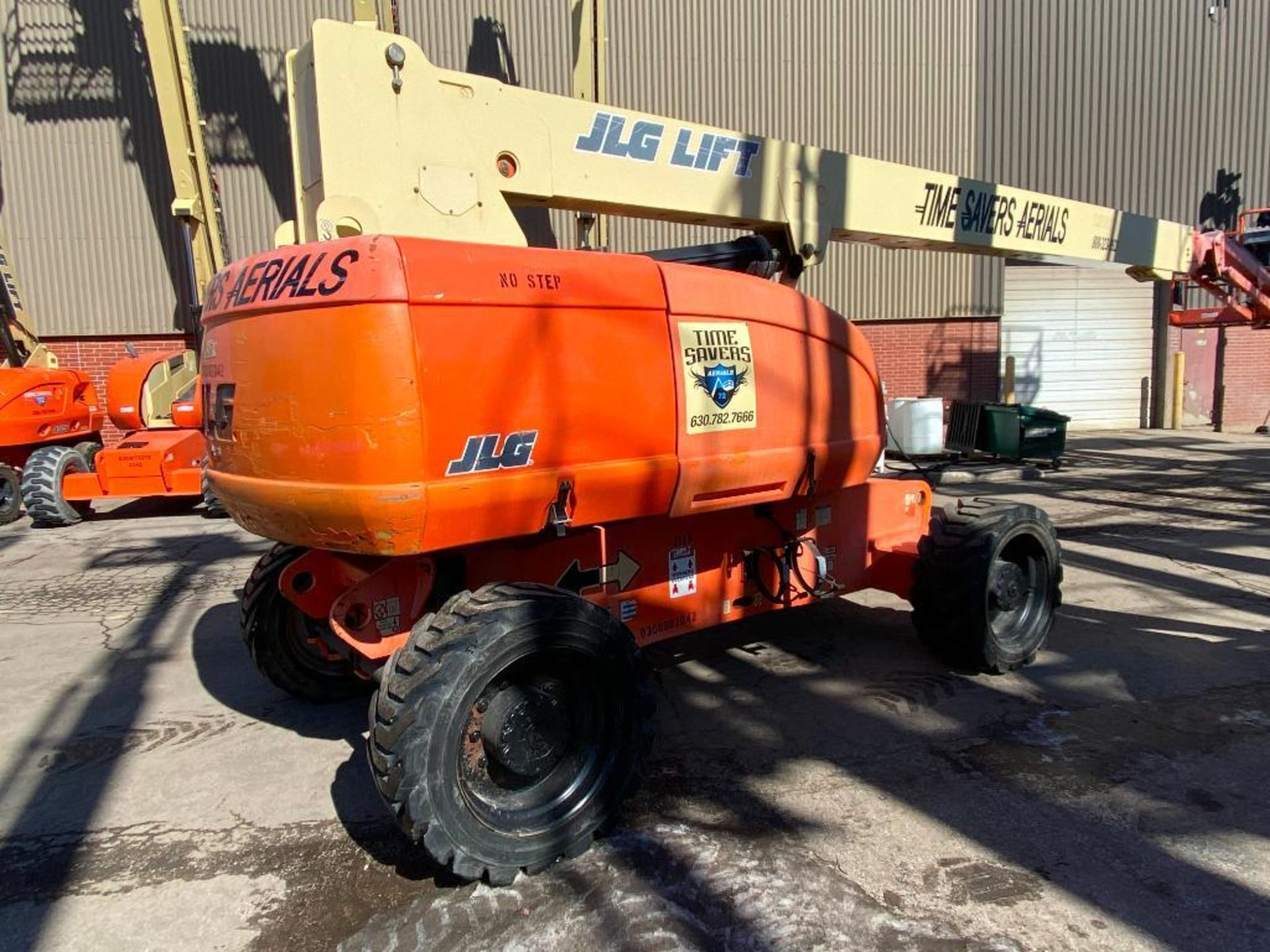 JLG 860SJ Rough Terrain Boom Lift (S/N 300082042, Year 2005), with 86' Platform Height, 75' - Image 5 of 11