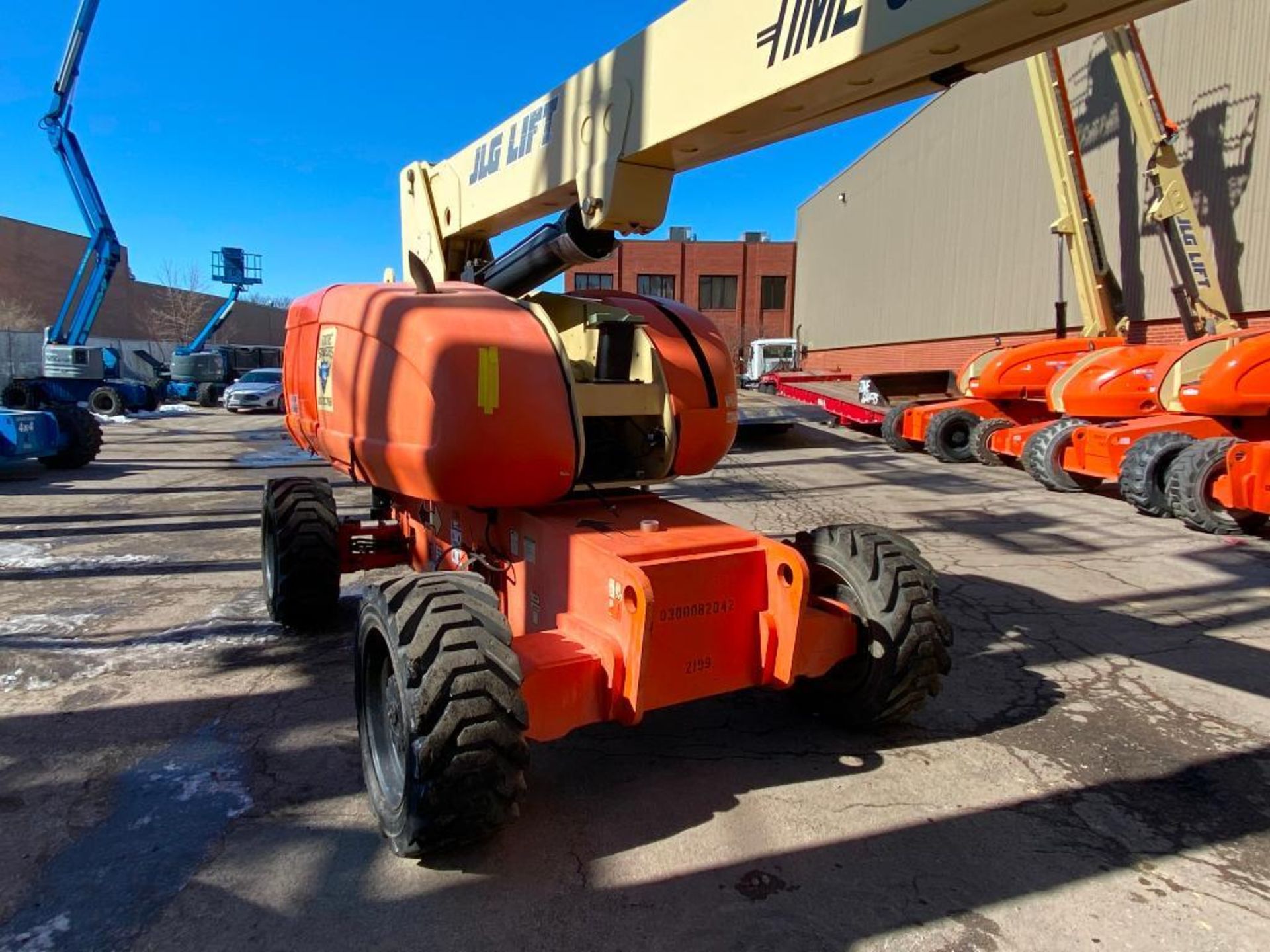 JLG 860SJ Rough Terrain Boom Lift (S/N 300082042, Year 2005), with 86' Platform Height, 75' - Image 7 of 11