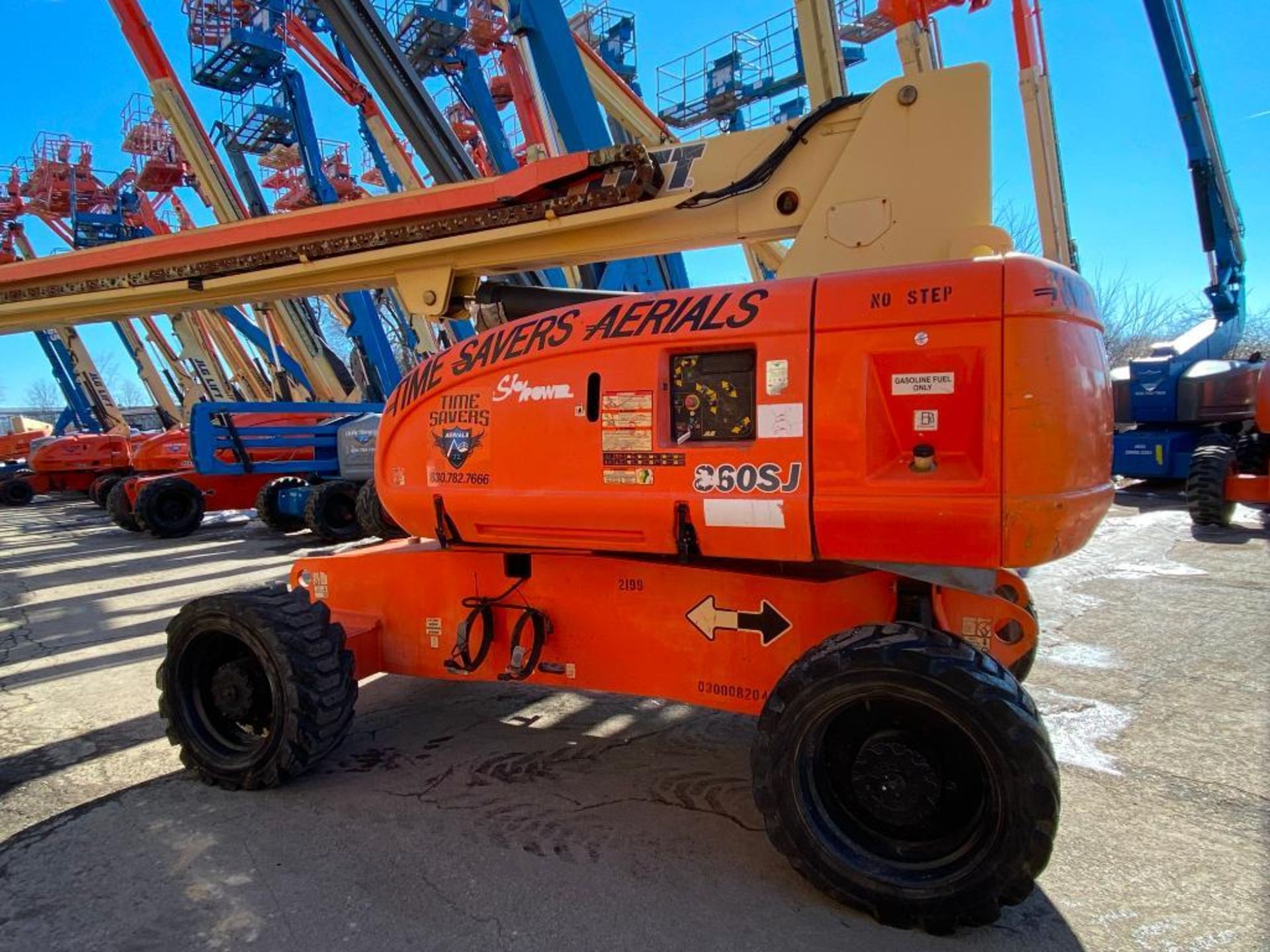 JLG 860SJ Rough Terrain Boom Lift (S/N 300082042, Year 2005), with 86' Platform Height, 75' - Image 2 of 11