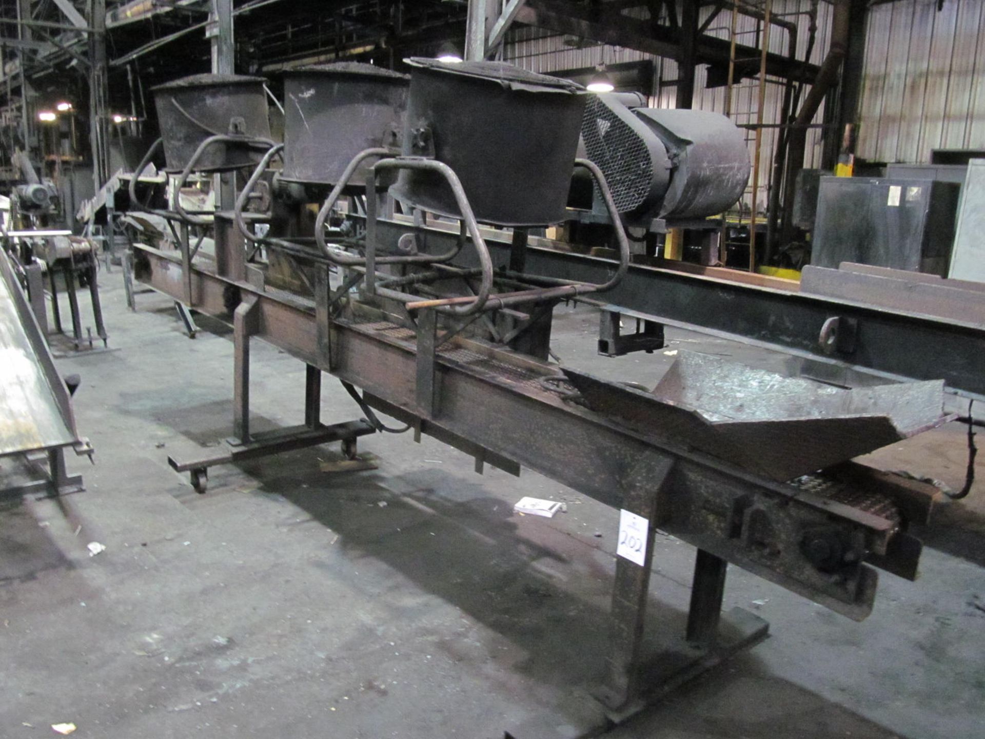 16' 10"L x 10"W Cooling Conveyor