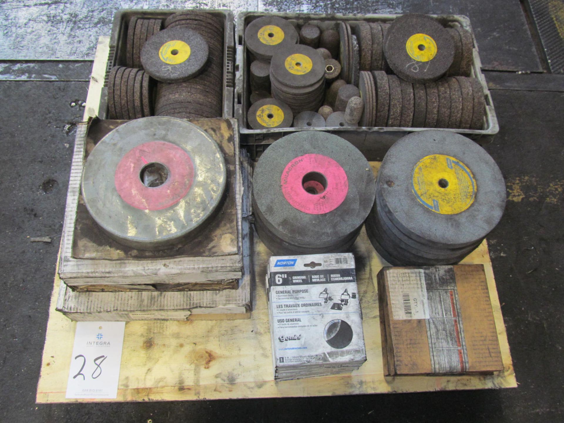 Lot of Assorted Grinding Wheels