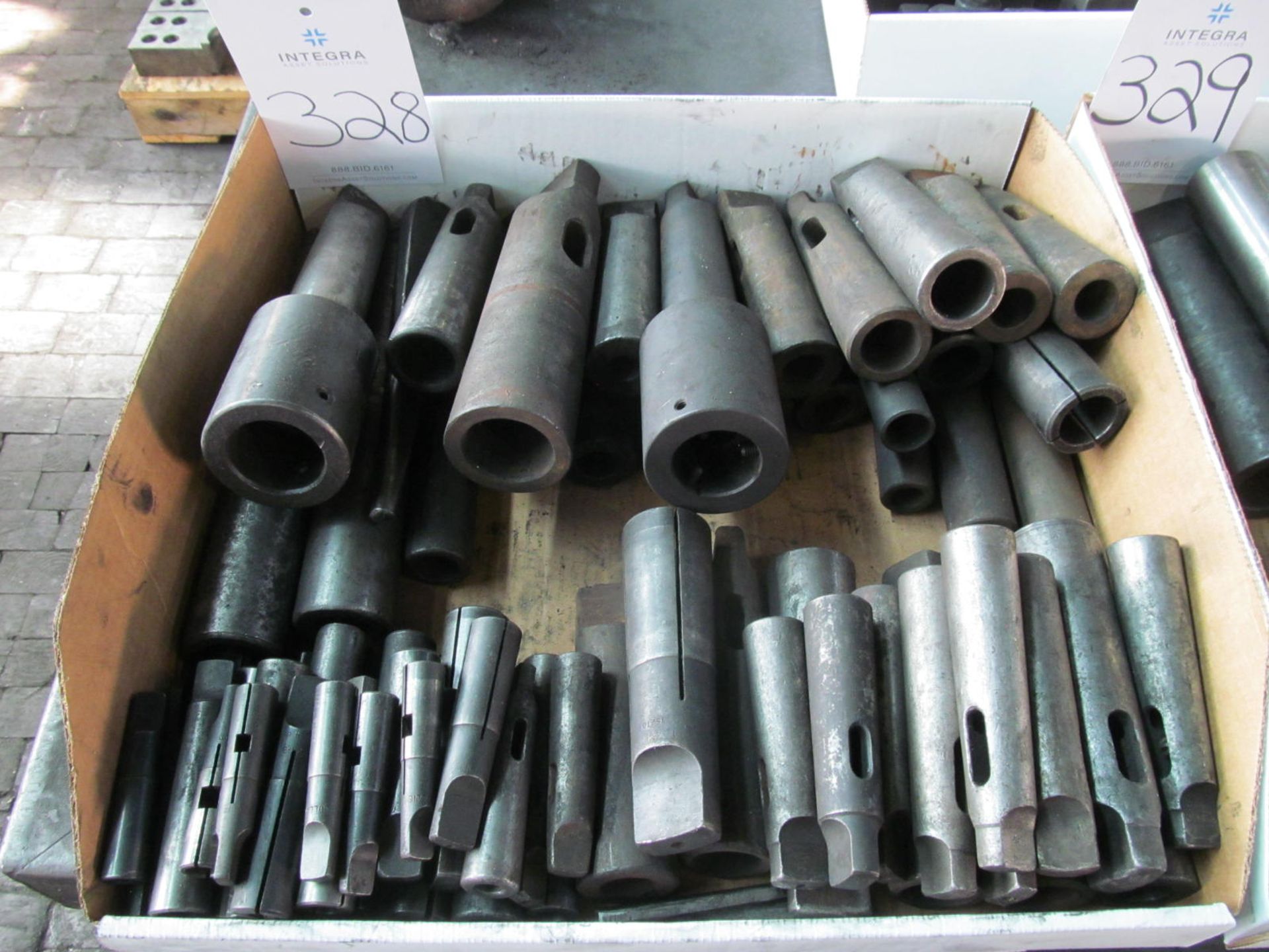 Lot of Assorted Morse Taper Adapters