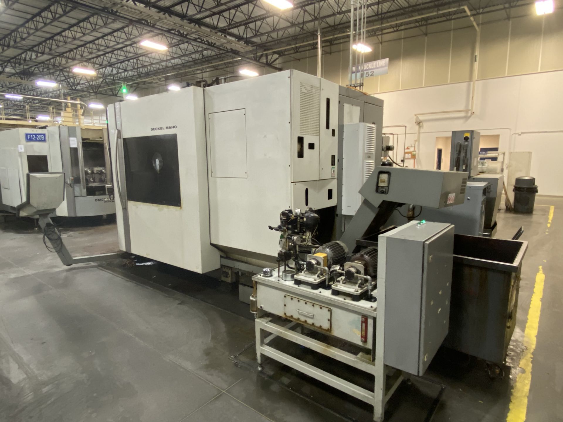 DMG 60U hi-dyn 5-Axis CNC Horizontal Machining Center, S/N 1119-000122-3, 2004, with 25" x 20" - Image 3 of 20