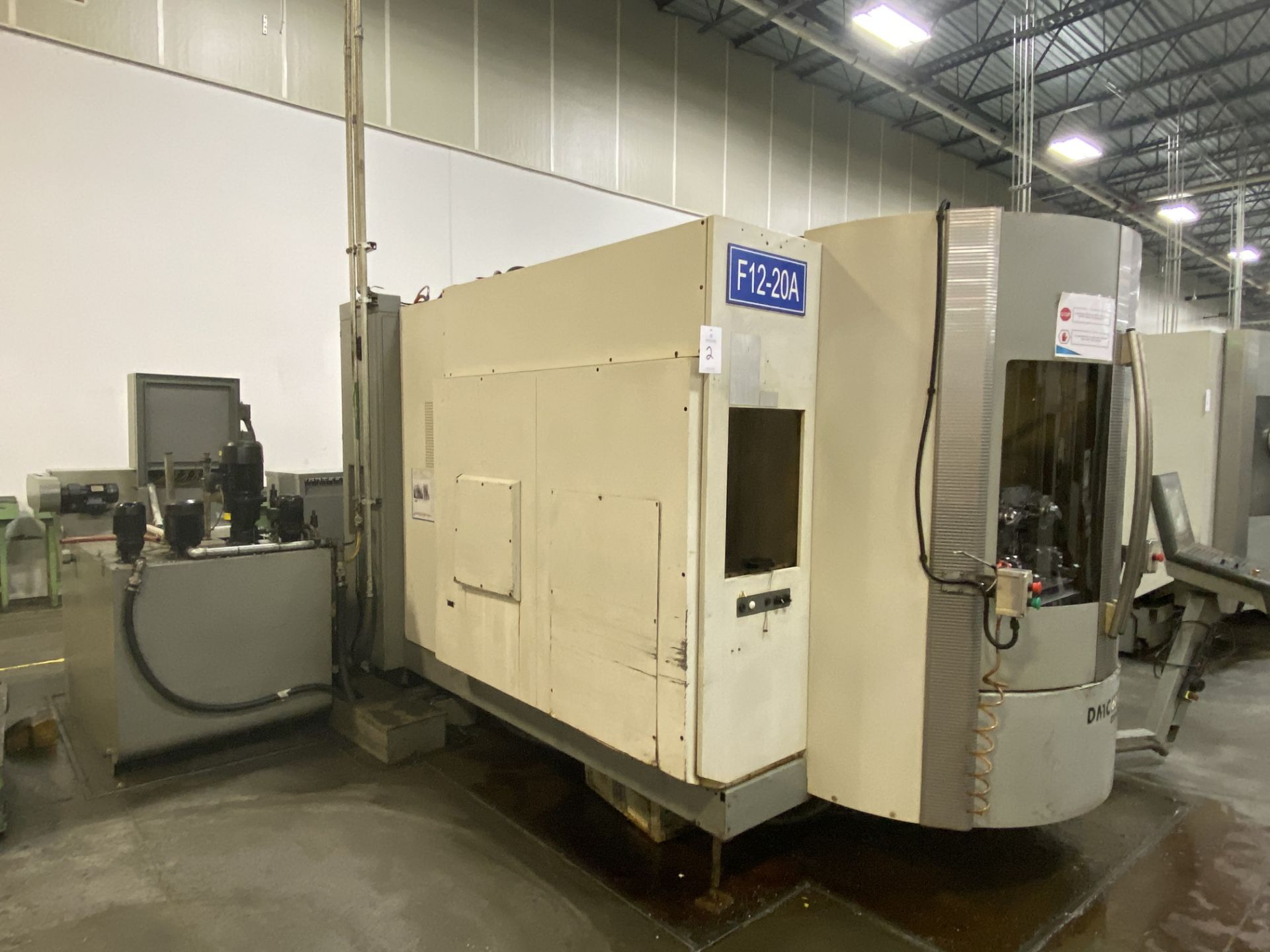 DMG 60U hi-dyn 5-Axis CNC Horizontal Machining Center, S/N 1119-000122-3, 2004, with 25" x 20" - Image 6 of 20