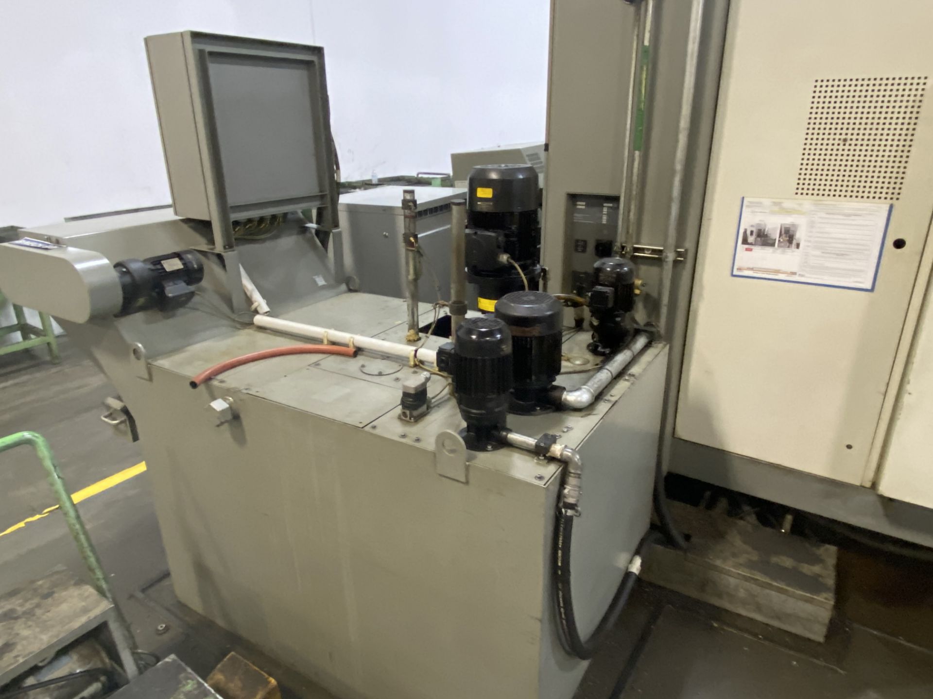 DMG 60U hi-dyn 5-Axis CNC Horizontal Machining Center, S/N 1119-000122-3, 2004, with 25" x 20" - Image 19 of 20