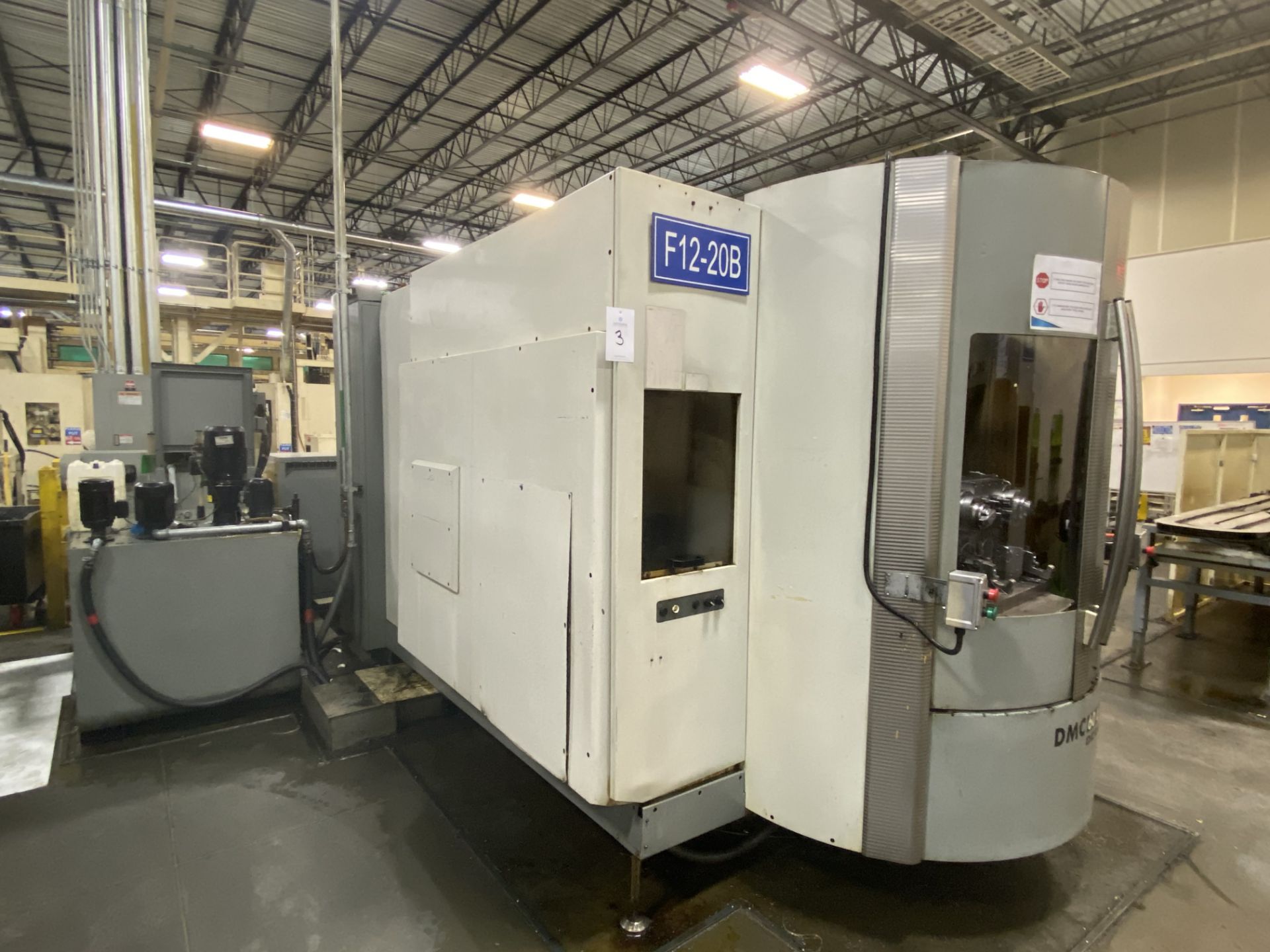 DMG 60U hi-dyn 5-Axis CNC Horizontal Machining Center, S/N 1119-000125-3, 2004, with 25" x 20" - Image 4 of 18