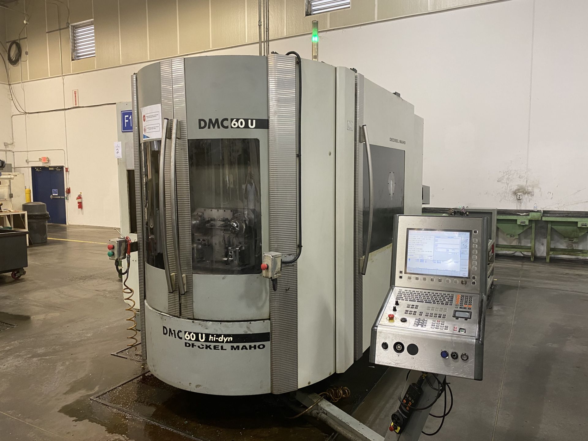 DMG 60U hi-dyn 5-Axis CNC Horizontal Machining Center, S/N 1119-000122-3, 2004, with 25" x 20"