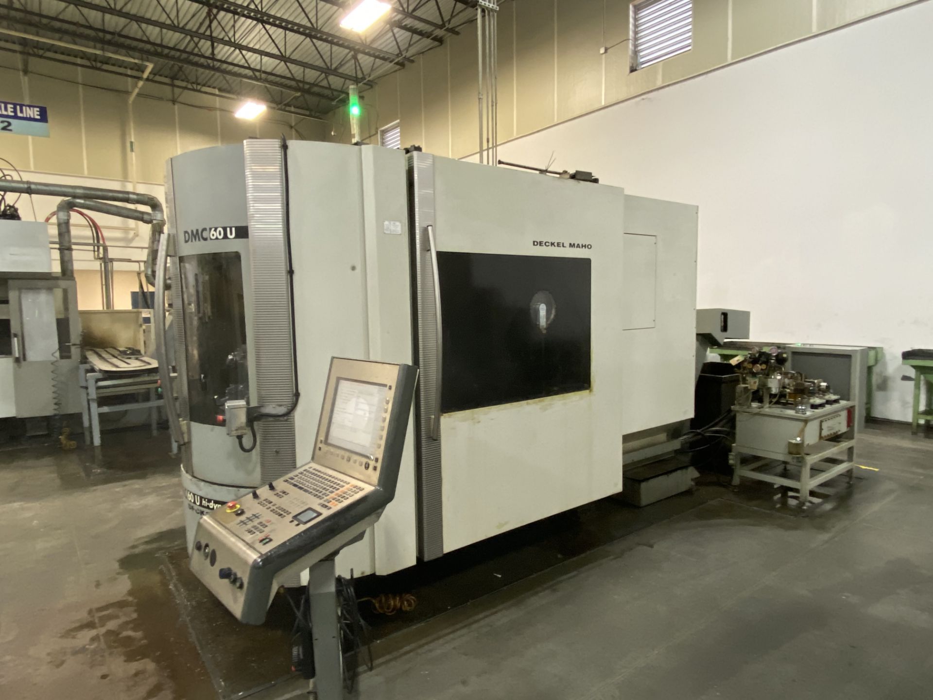 DMG 60U hi-dyn 5-Axis CNC Horizontal Machining Center, S/N 1119-000122-3, 2004, with 25" x 20" - Image 2 of 20