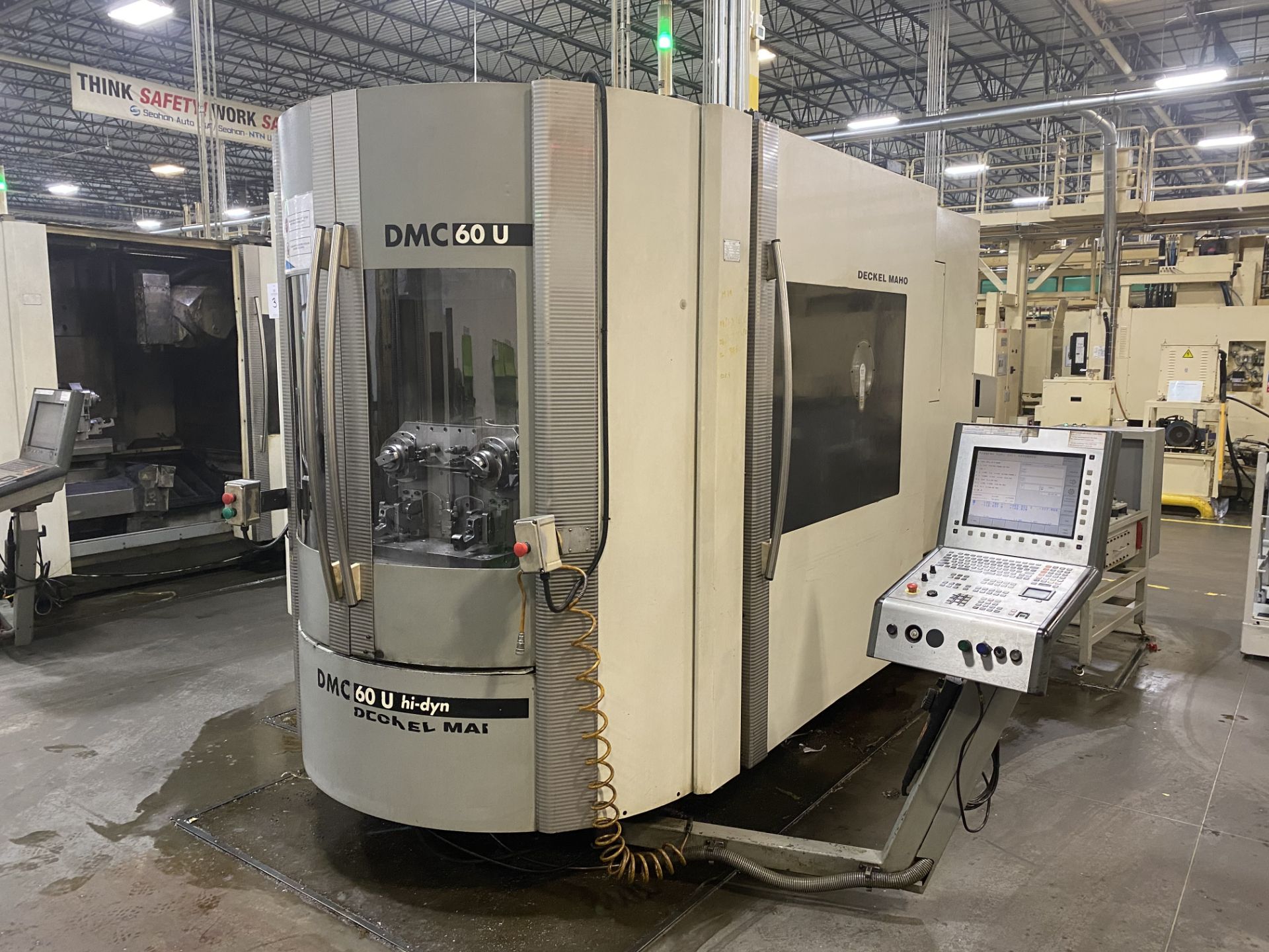 DMG 60U hi-dyn 5-Axis CNC Horizontal Machining Center, S/N 1119-000125-3, 2004, with 25" x 20"