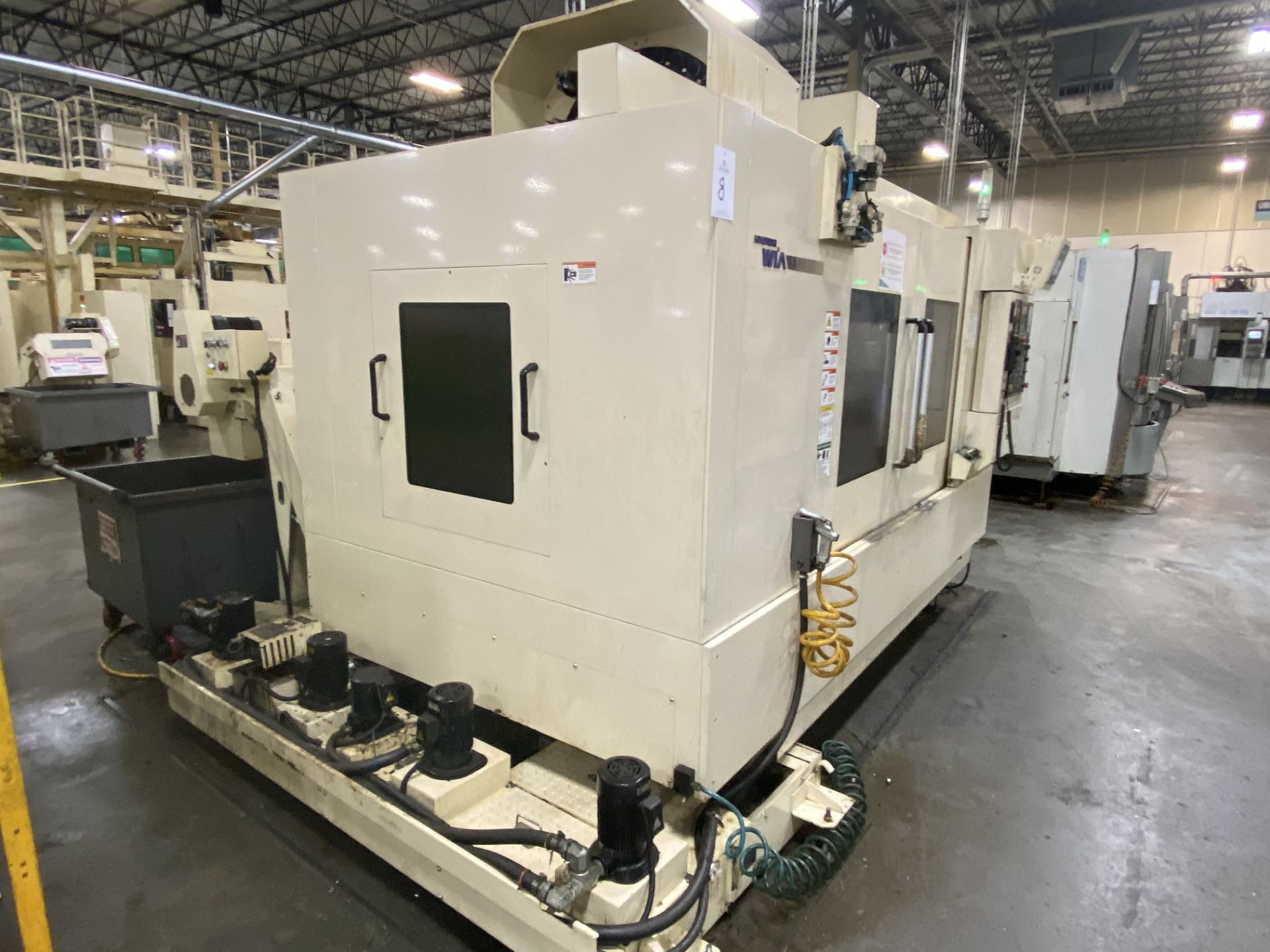 Hyundai Wia F650 3-Axis CNC Vertical Machining Center, S/N G3686-1175, 2015, with 63" x 25" Table, - Image 6 of 15