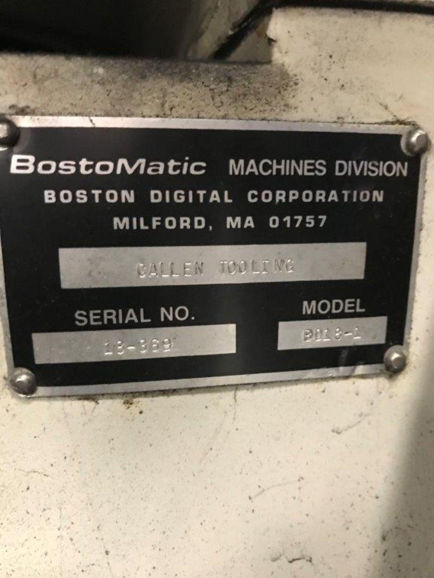 BostoMatic BD-18-1 CNC Vertical Machining Center - Image 8 of 9