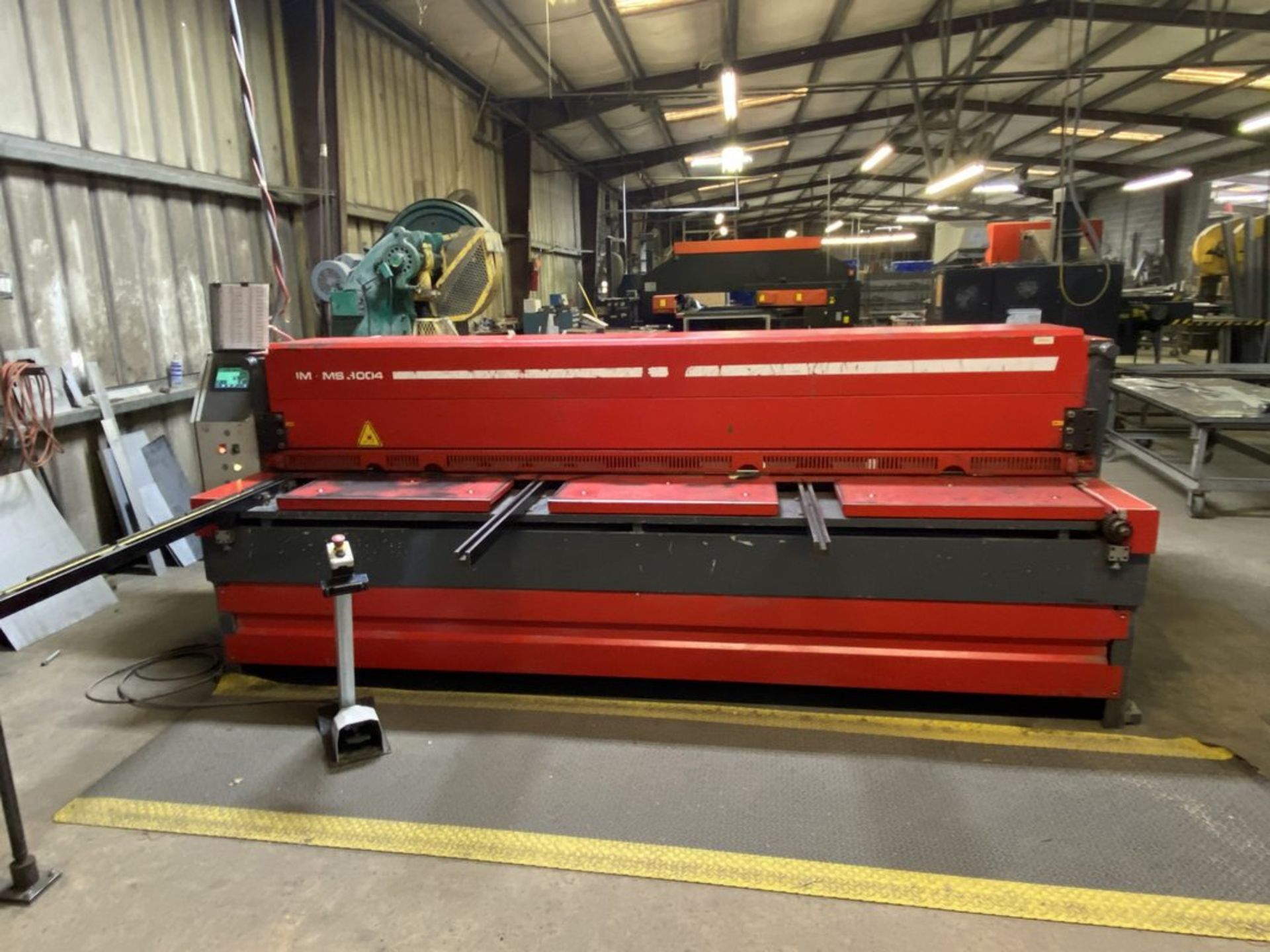 JMT MS3004 3100mm x 4mm Power Squaring Shear, 2015 - Image 2 of 20