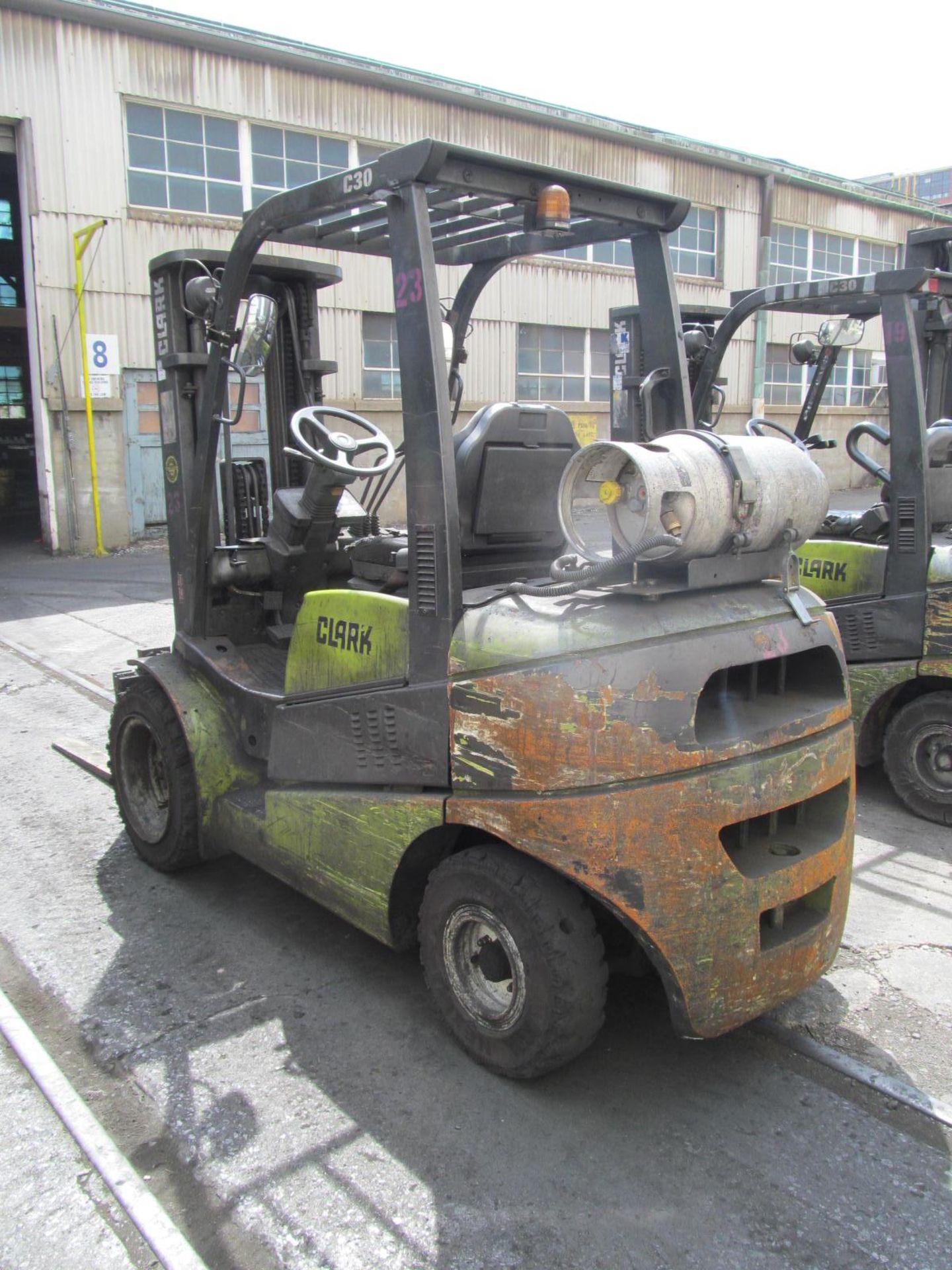 Clark C30L 5,500 Lb. Forklift - Image 2 of 2