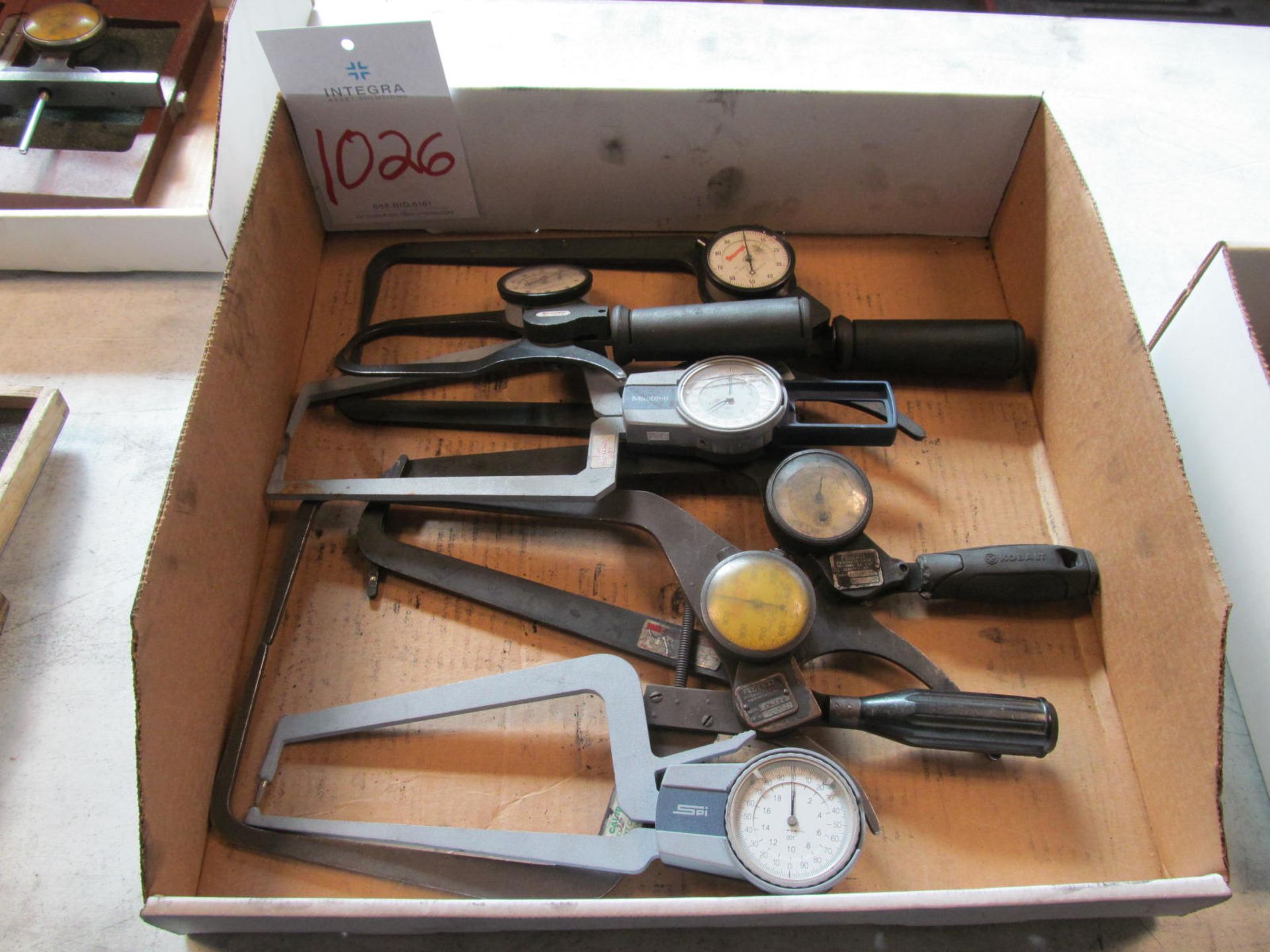 Lot of Assorted Dial Caliper Gages