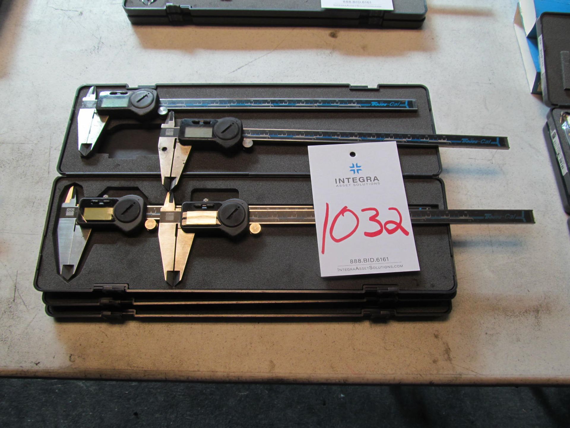 (4) Brown & Sharp TWN 12" Digital Calipers