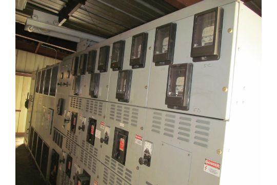 ABB Motor Control Center, Consisting of; Main Switch, EB National 1500