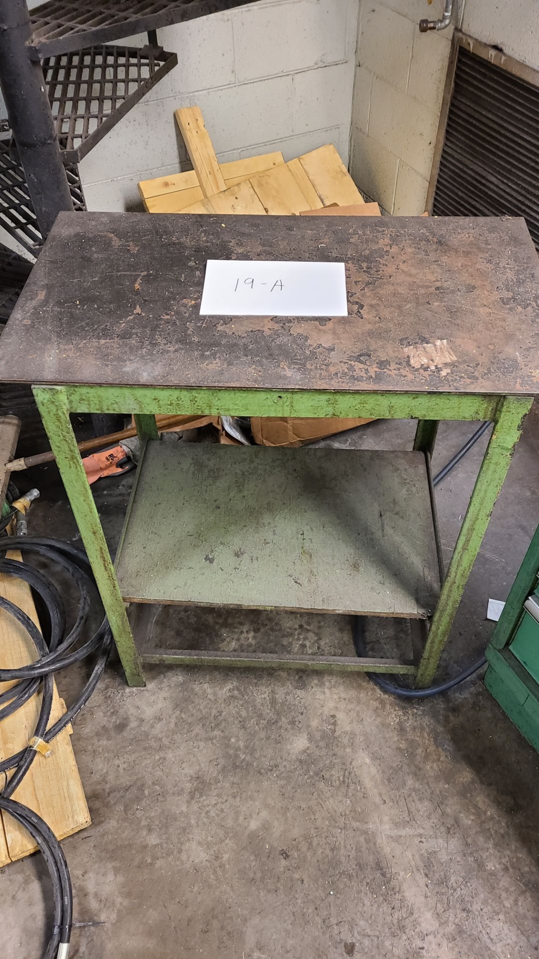 32" x18" Steel Table