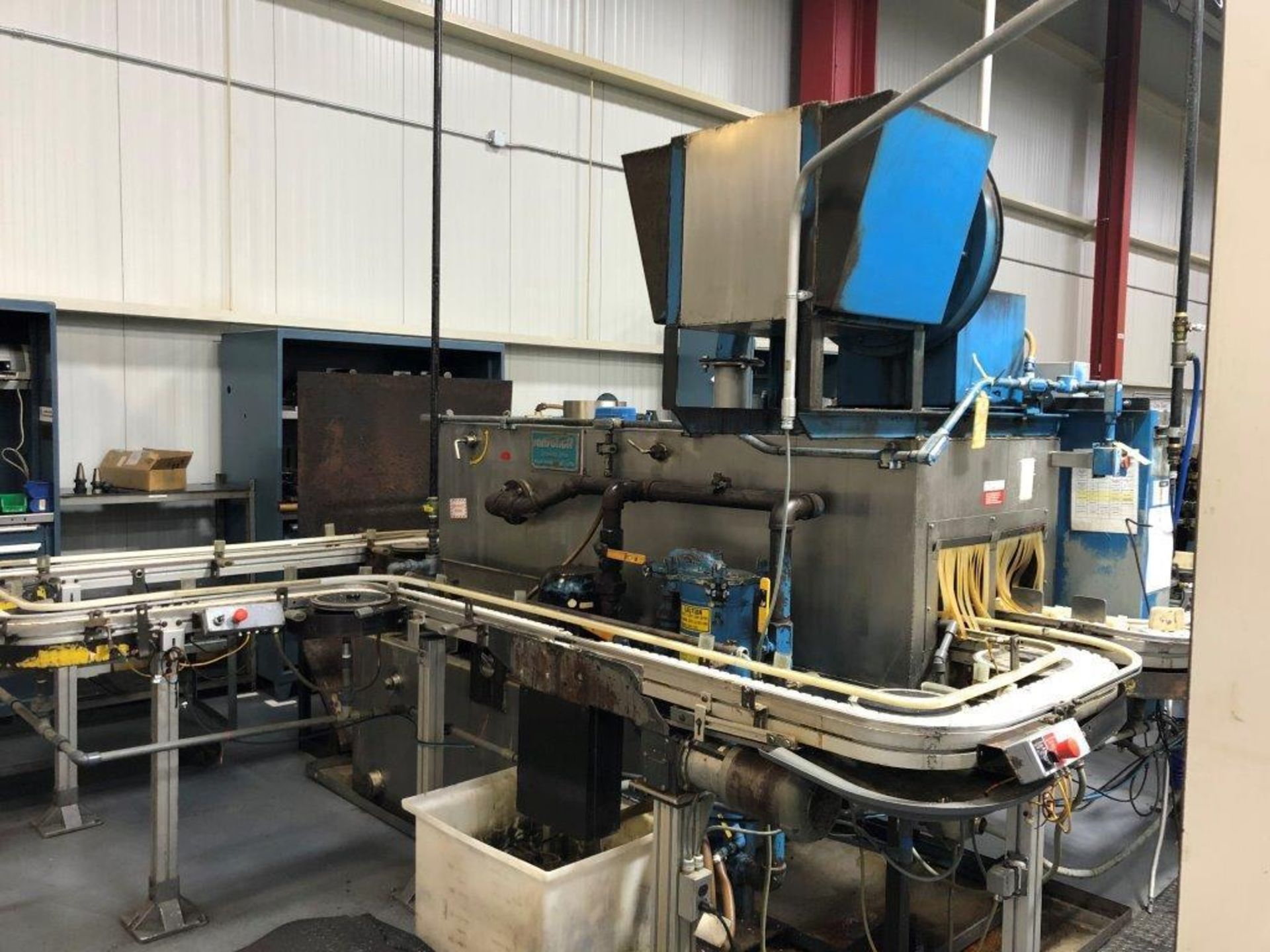 Ransohoff Parts Washer w/ Conveyor System, Approximate Part Size 6"W x 8"T - Image 8 of 15