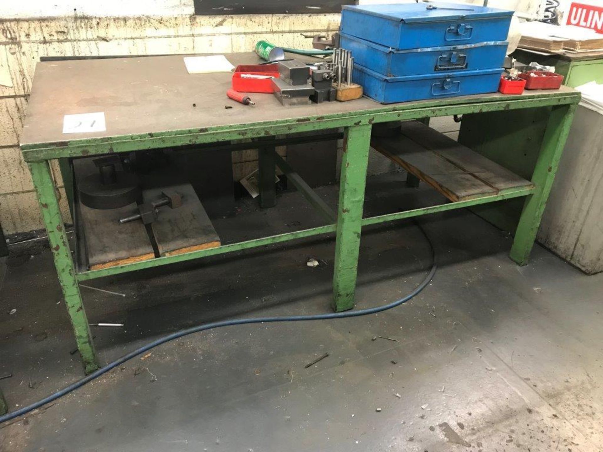 71" x 36" x 1/2" Steel Table (Loc. Machine Shop)