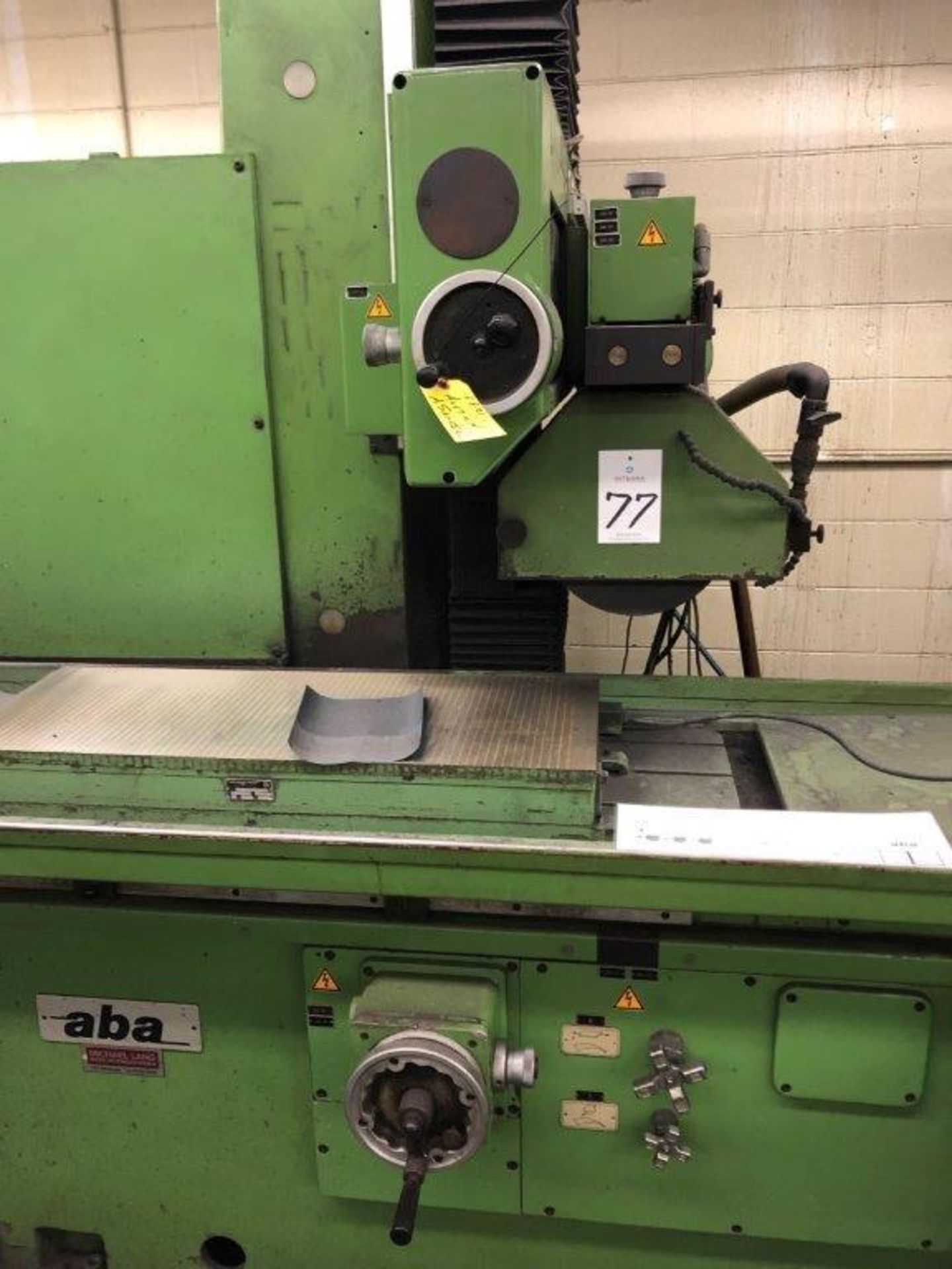 Aba FFU 1000/50 Surface Grinder, S/N 207990 (New 1986), 15.75" x 39" Electro-Magnetic Chuck - Image 2 of 10