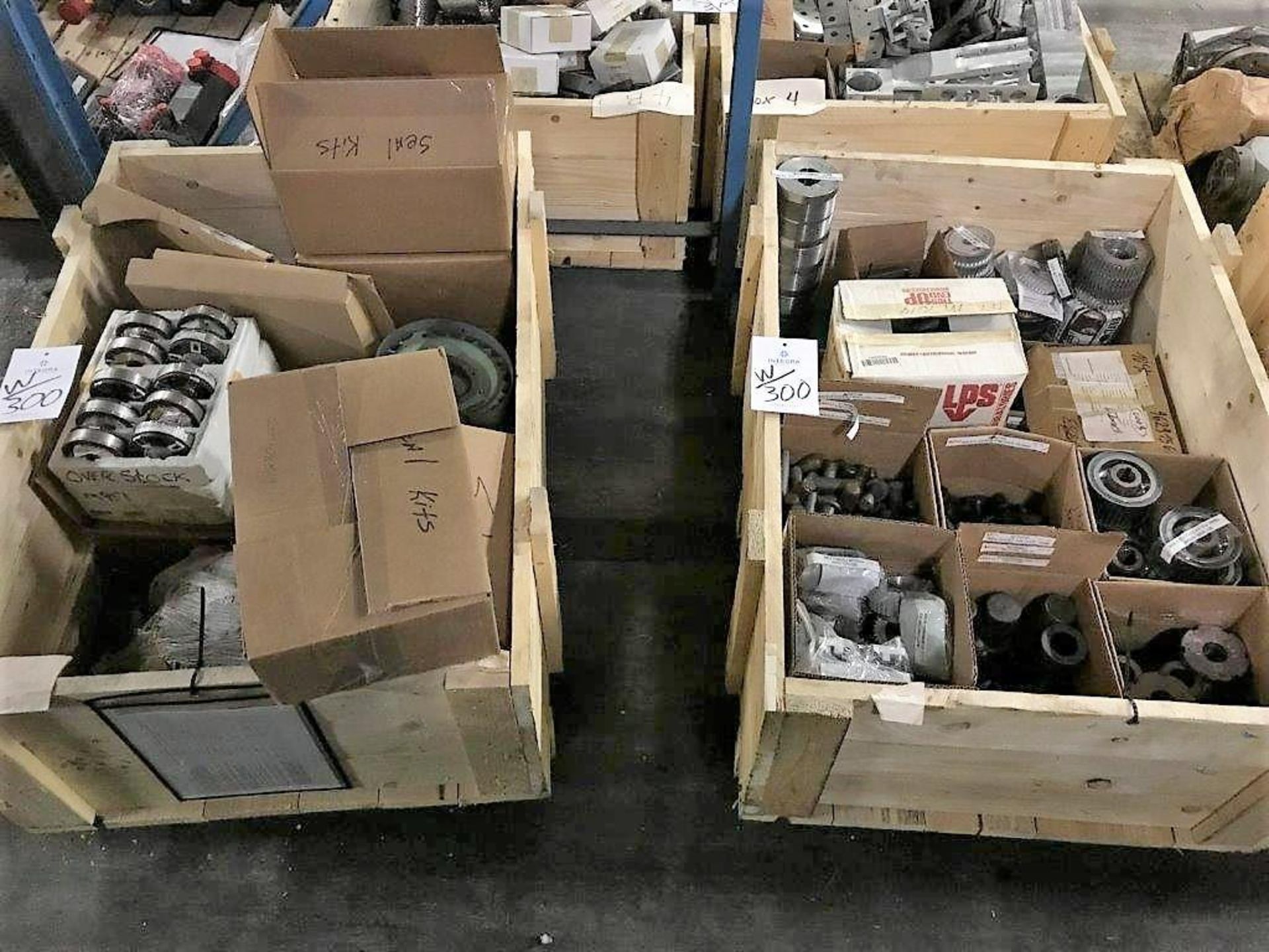 (7) Crates of Miscellaneous Spare Parts (Spare Parts Area) - Image 2 of 4