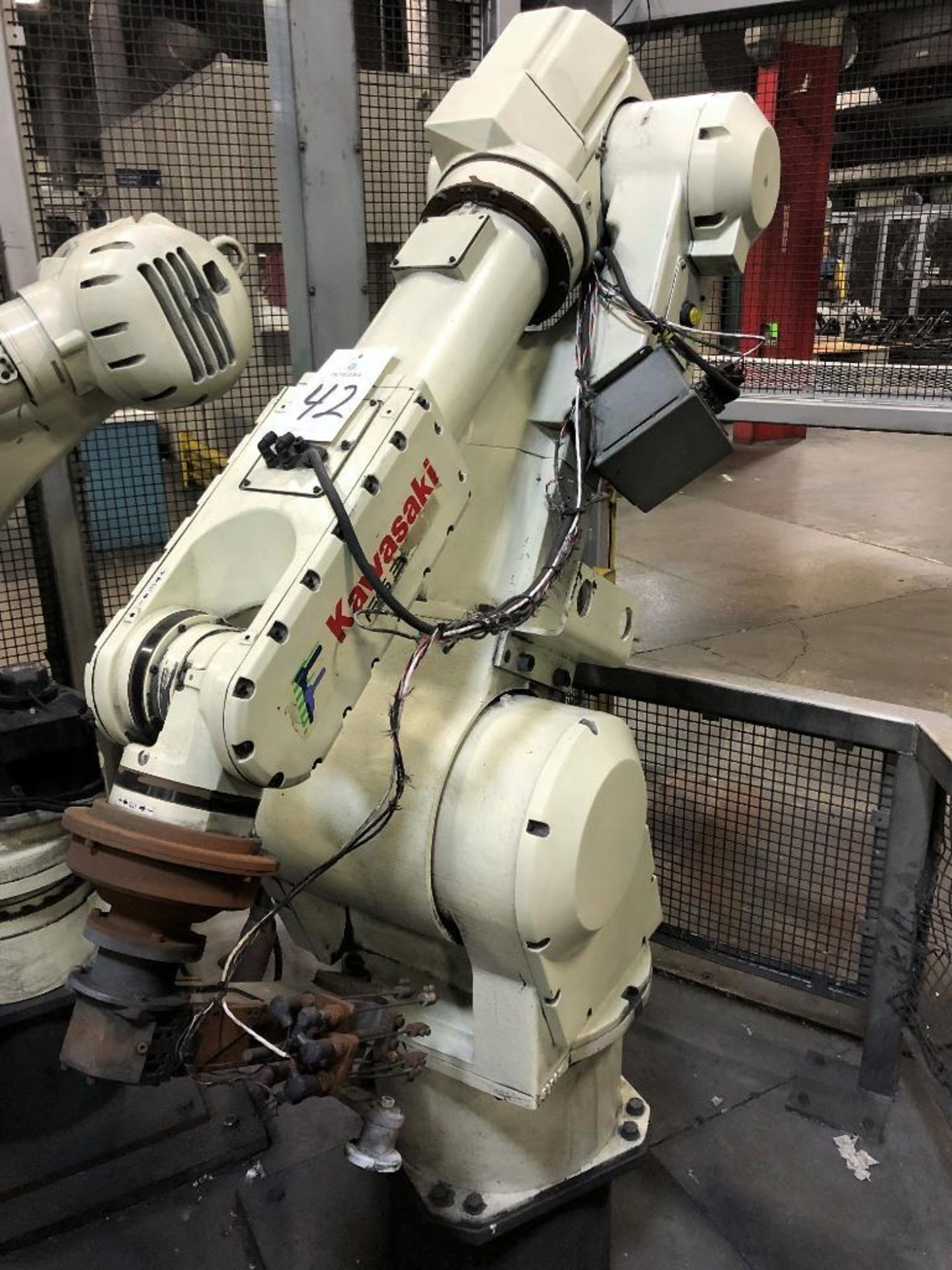 Kawasaki FS 30L+ CNC Robot, S/N FS0301161 (New 2008), w/ D32 F D001 Controller, Teach Pendant