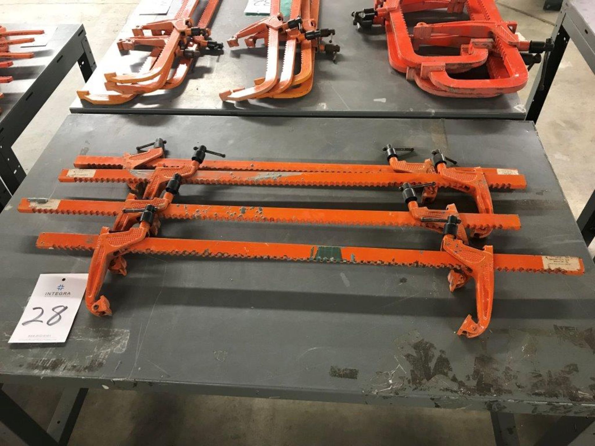 (4) Carver 36" Bar Clamps