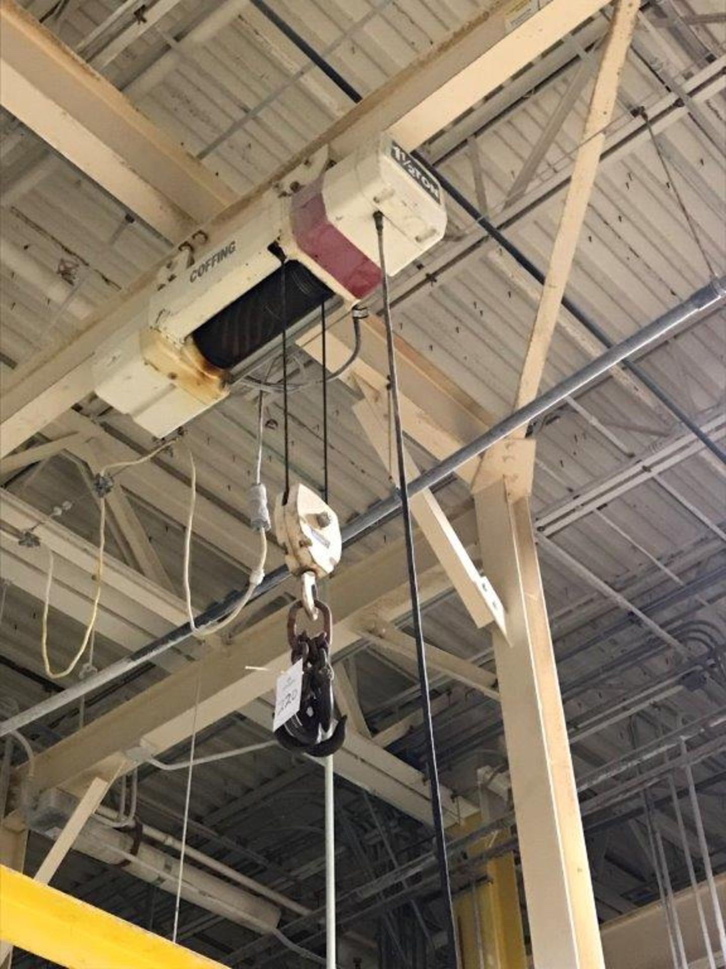 Coffing 1-1/2 Ton Electric Cable Hoist