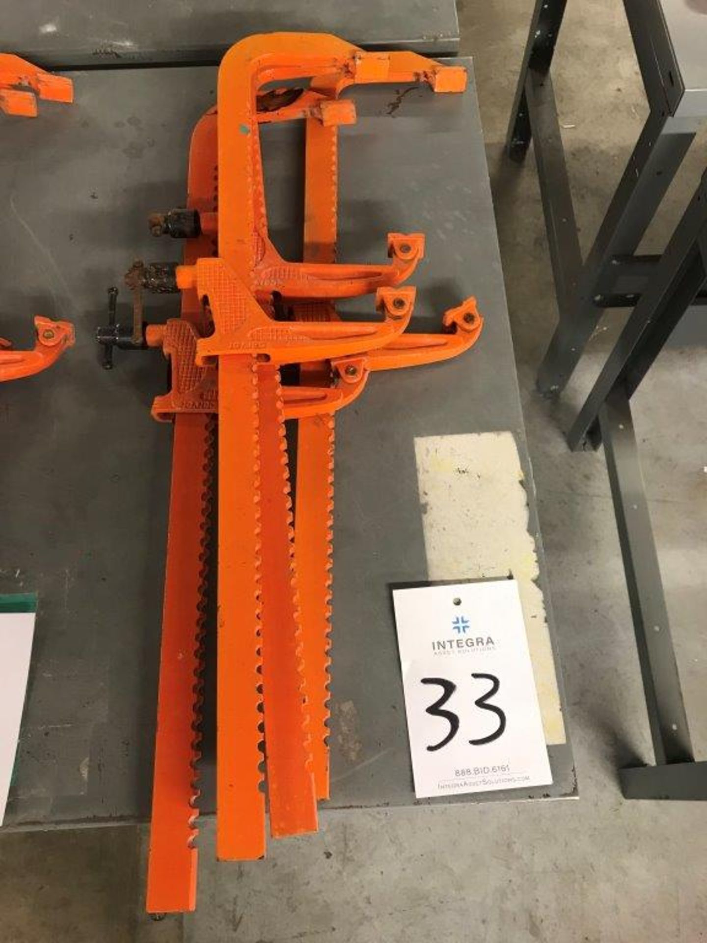 (4) Carver 24" Bar Clamps