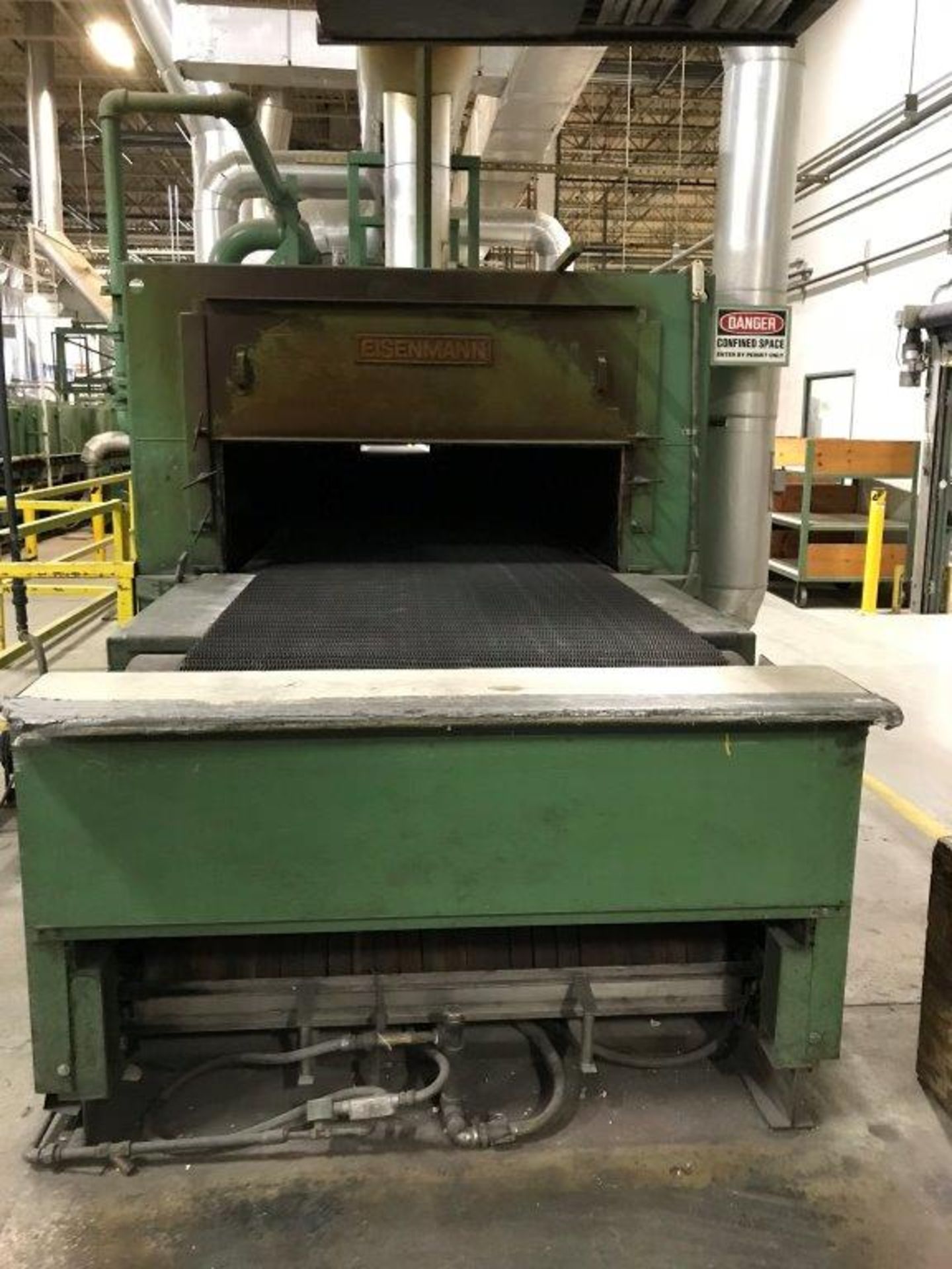 Eisenmann 48-60-15MBK-G15 48" Mesh Belt Kiln - Image 8 of 12