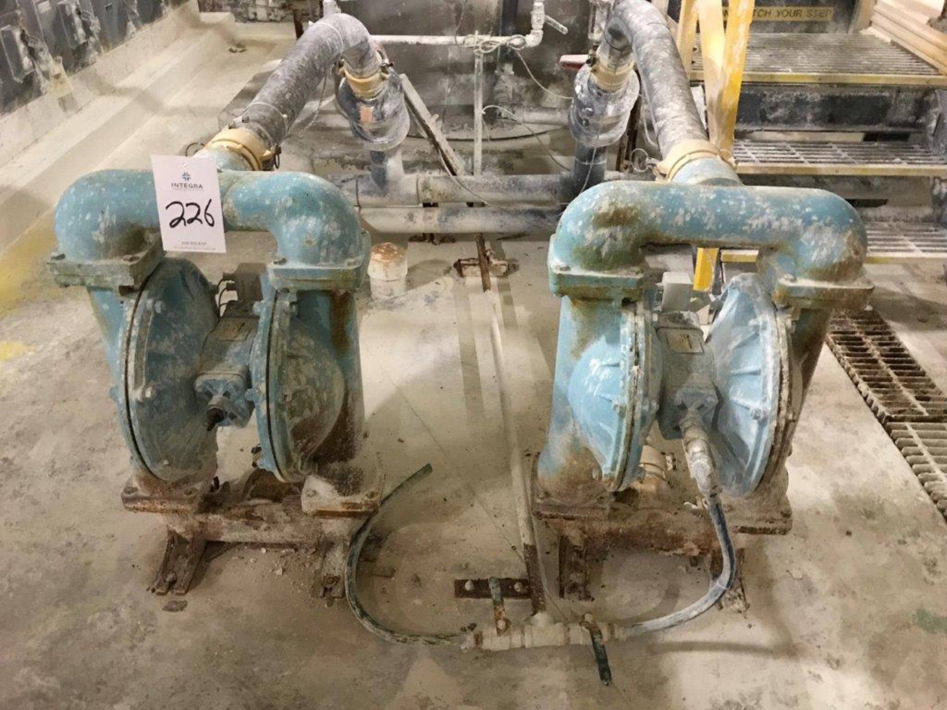 (2) Beckart Environmental 600-300-000 Diaphragm Pumps