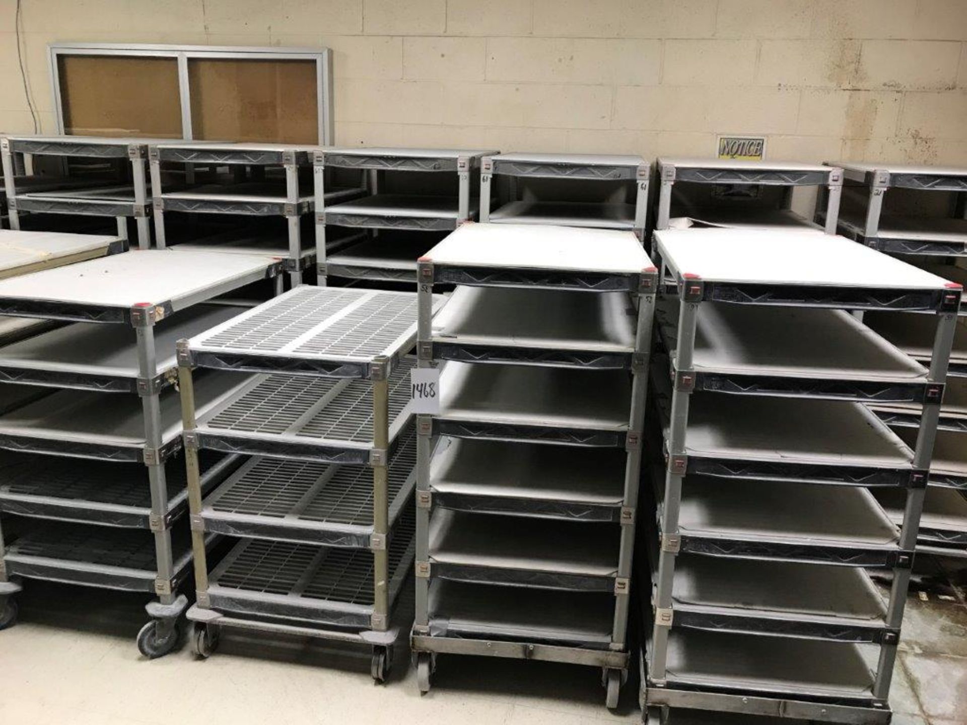 (16) Metro Max Mobile Material Handling Carts