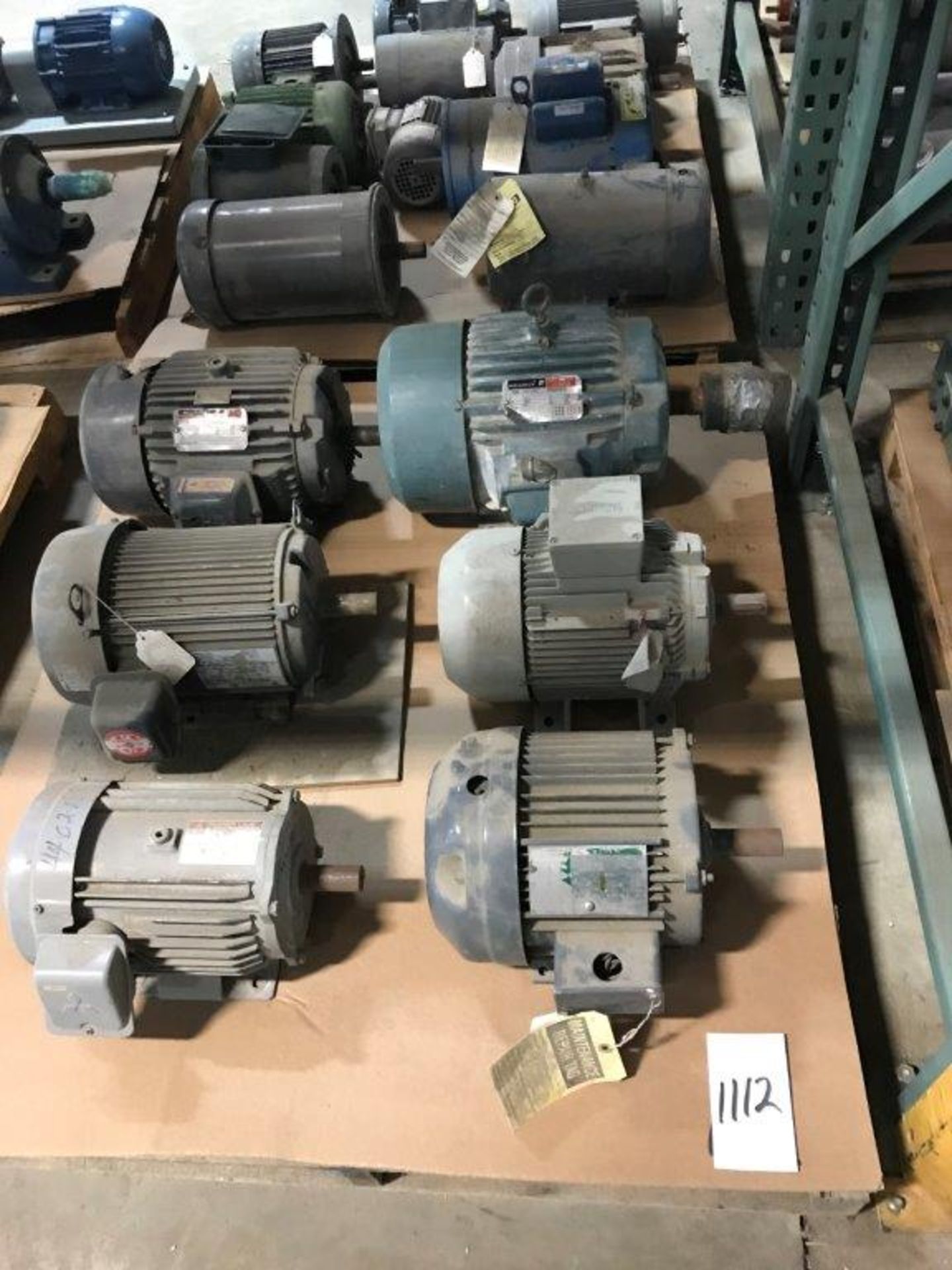 Lot of (6) Assorted Motors