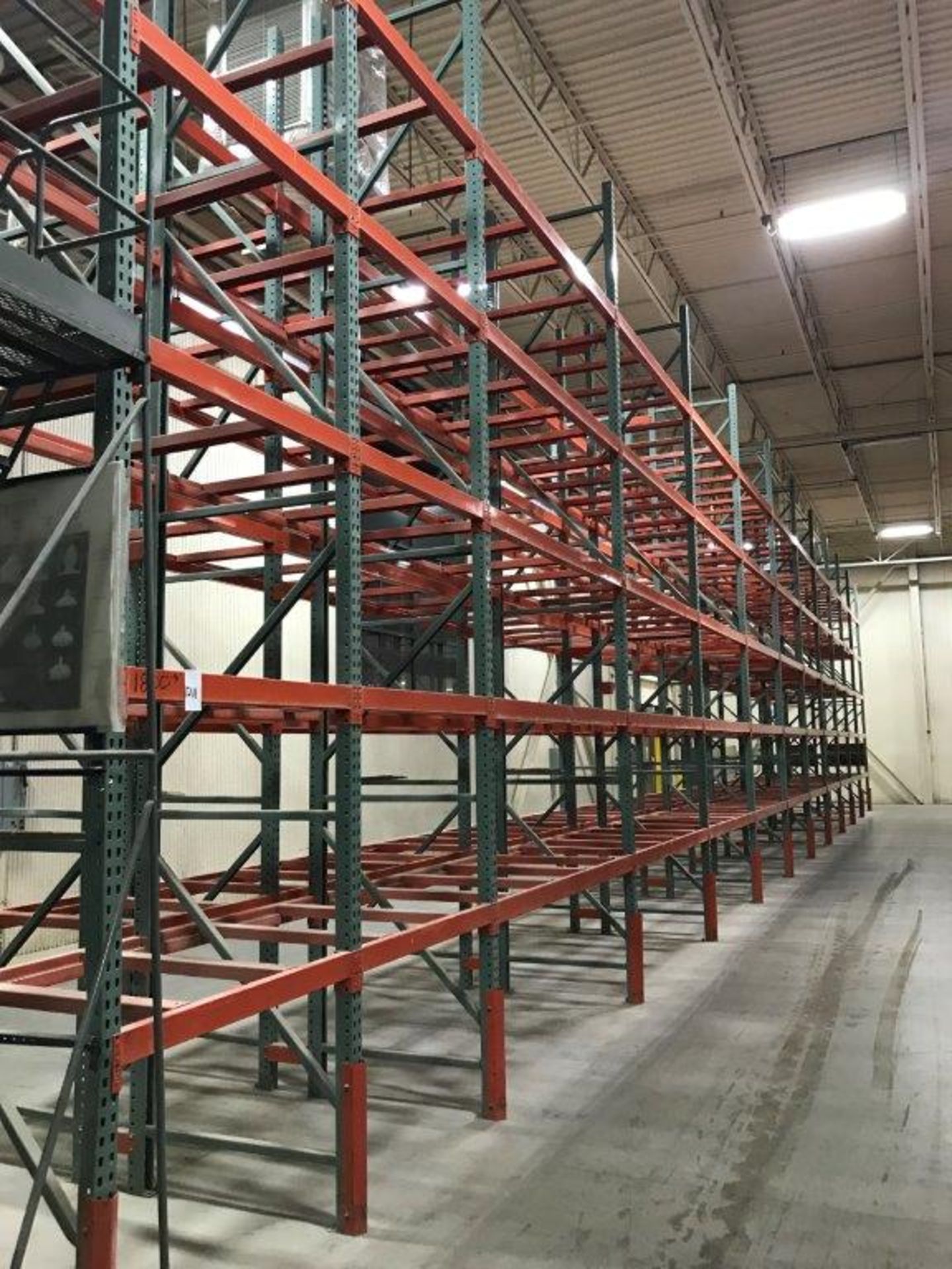 (10) Sections Interlake Pallet Racking