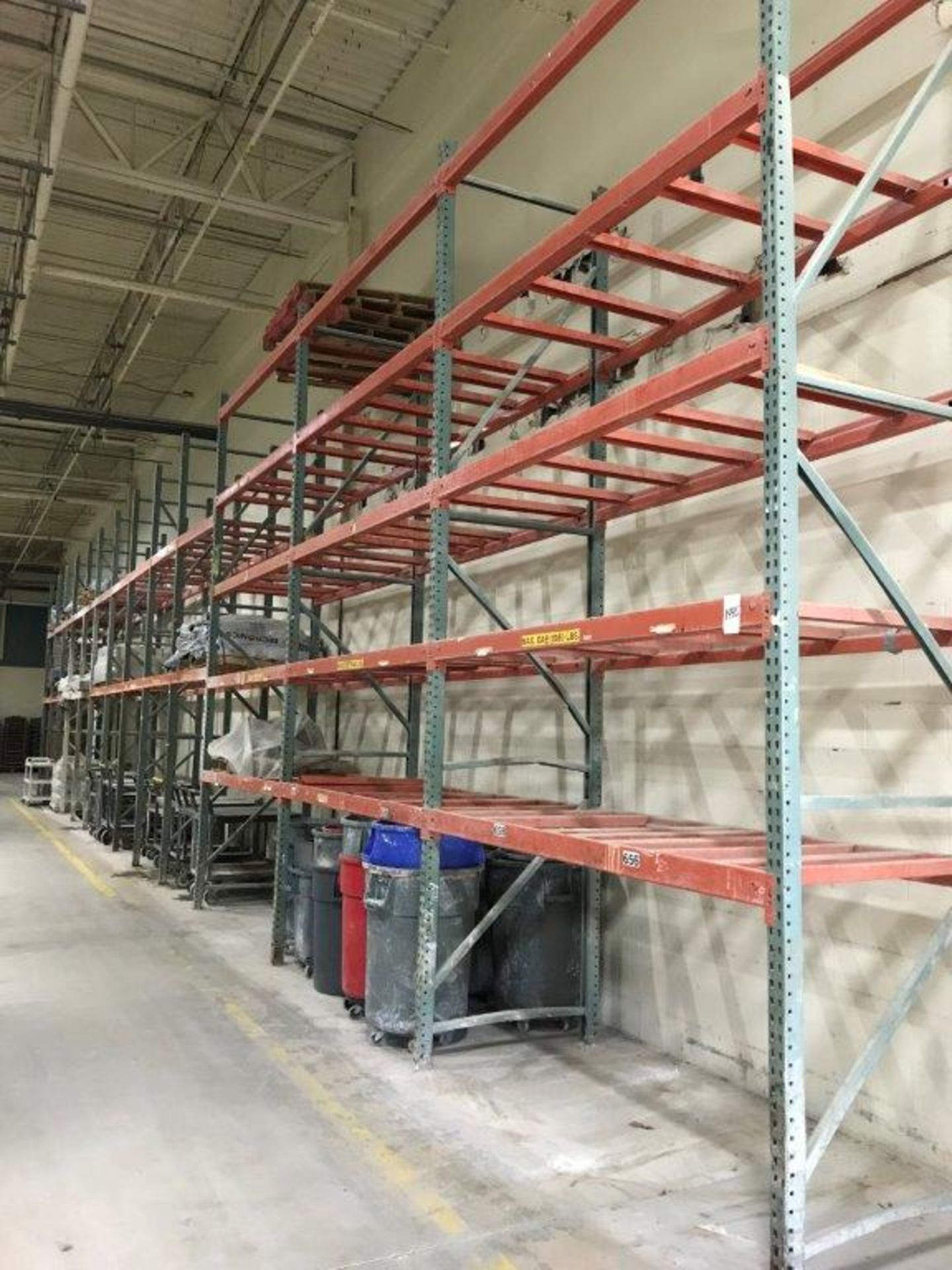 (16) Sections Pallet Racking