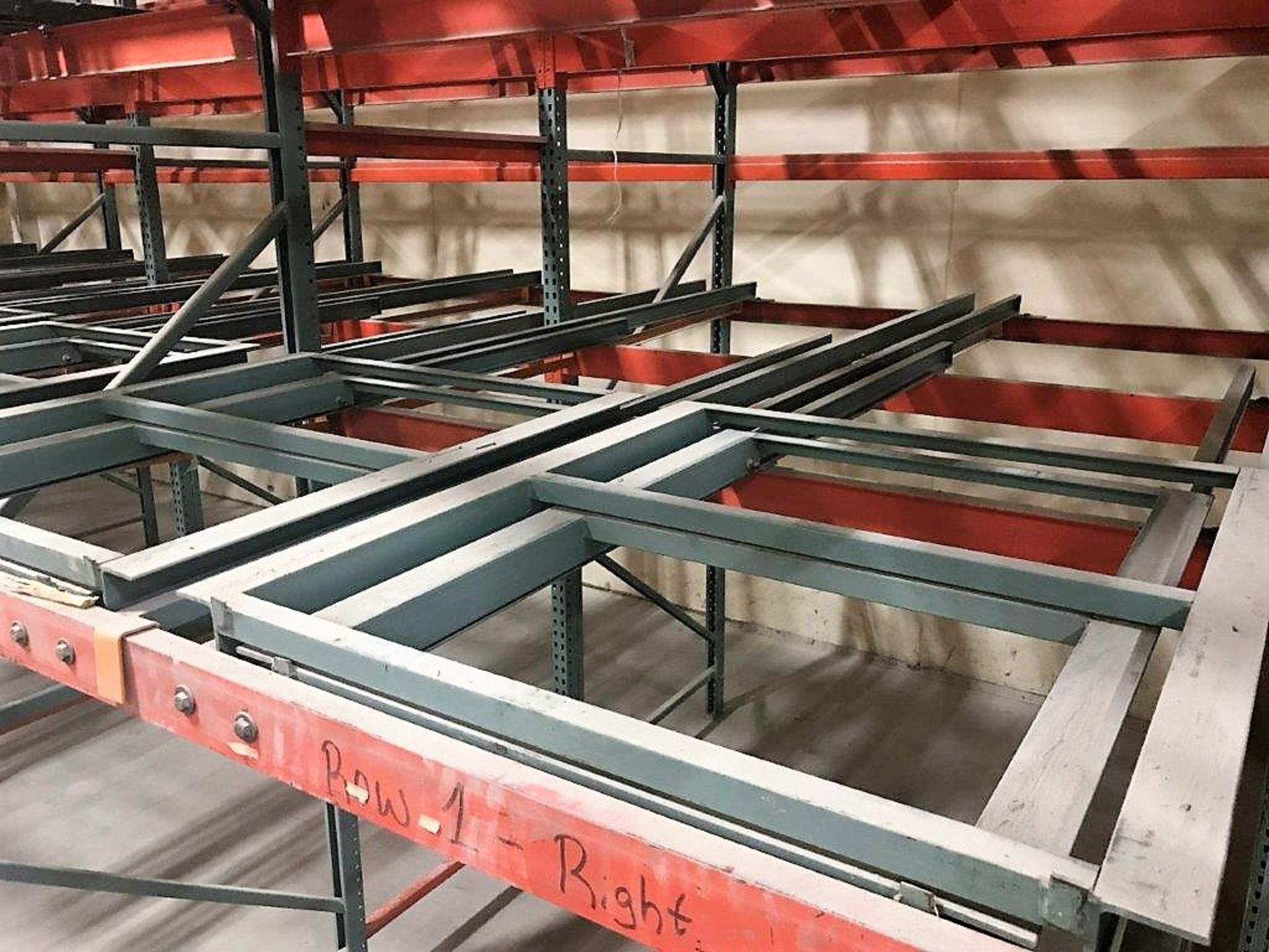 (6) Sections Gravity Feed Pallet Racking - Image 2 of 2