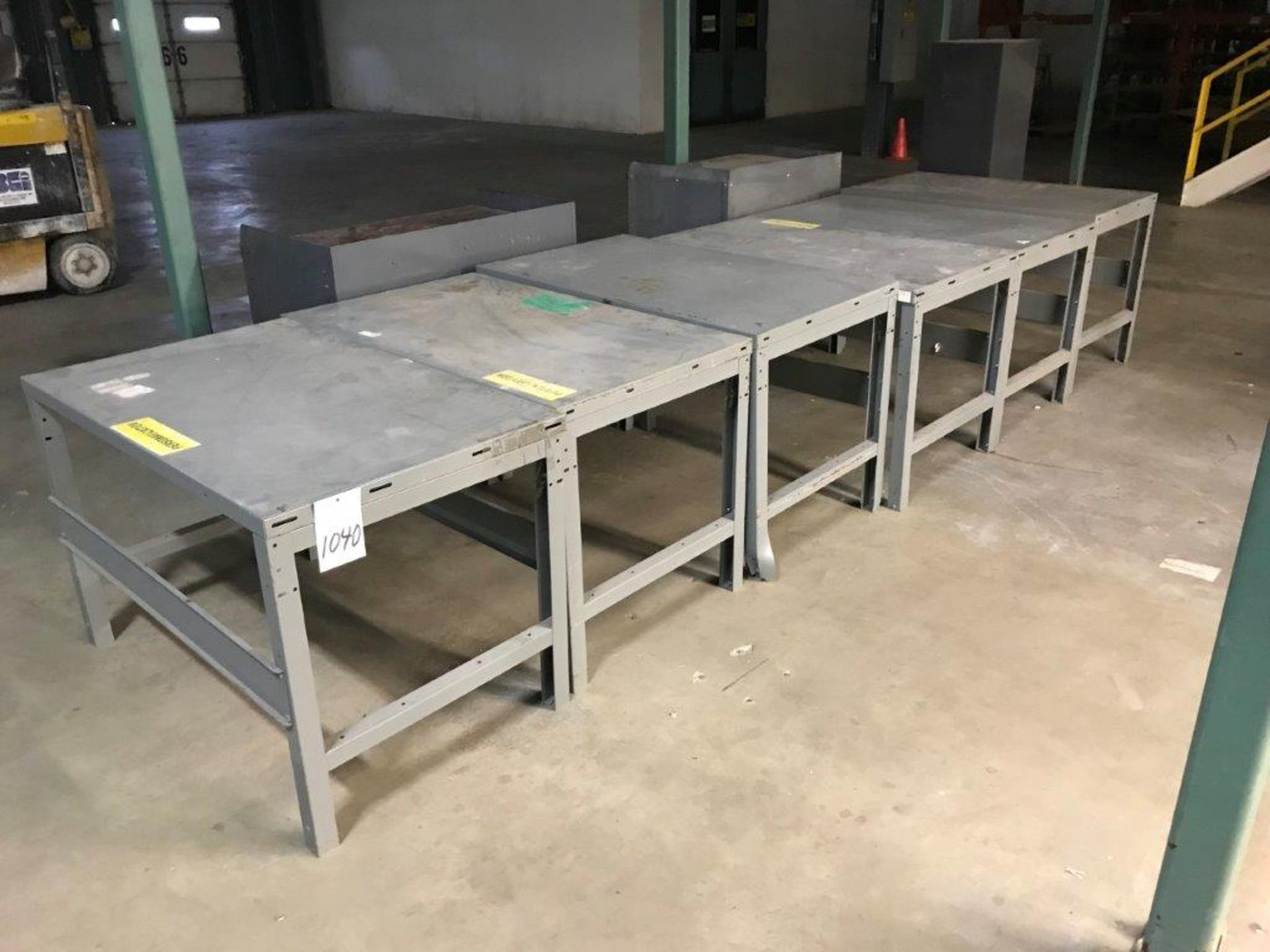 (6) Metal Table