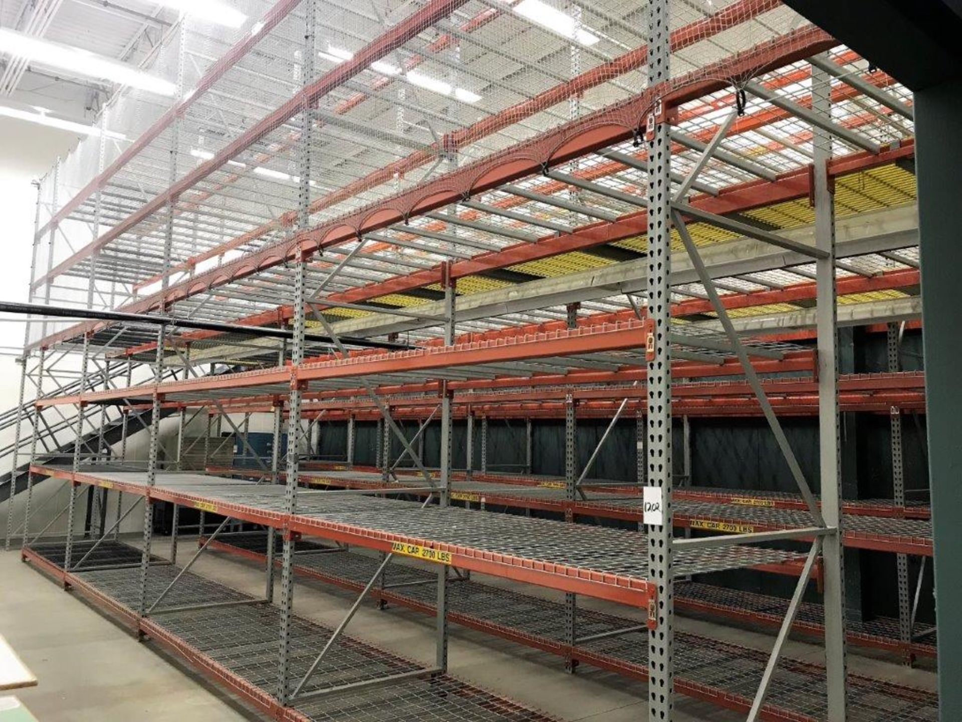 (15) Sections Paltier Pallet Racking