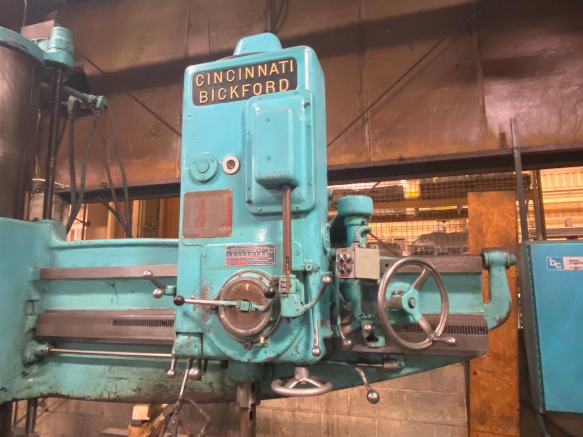 Cincinnati Bickford 6E Super Service 7' x 19" Radial Arm Drill, S/N 6E-245 - Image 3 of 9