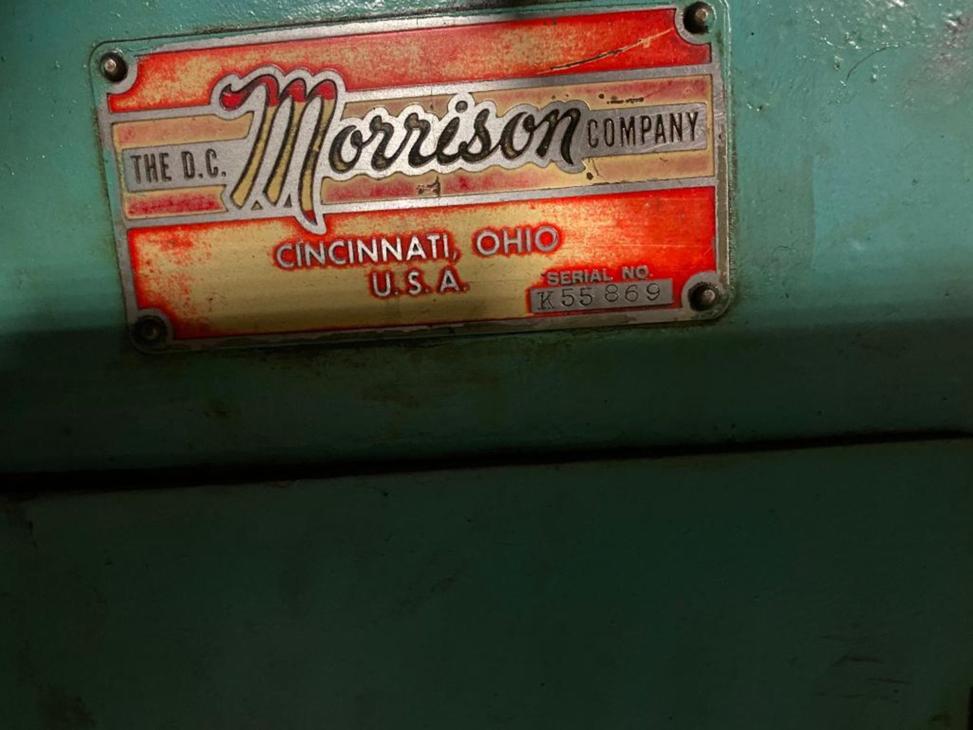 Morrison Keyseater, S/N K55869 - Image 3 of 3