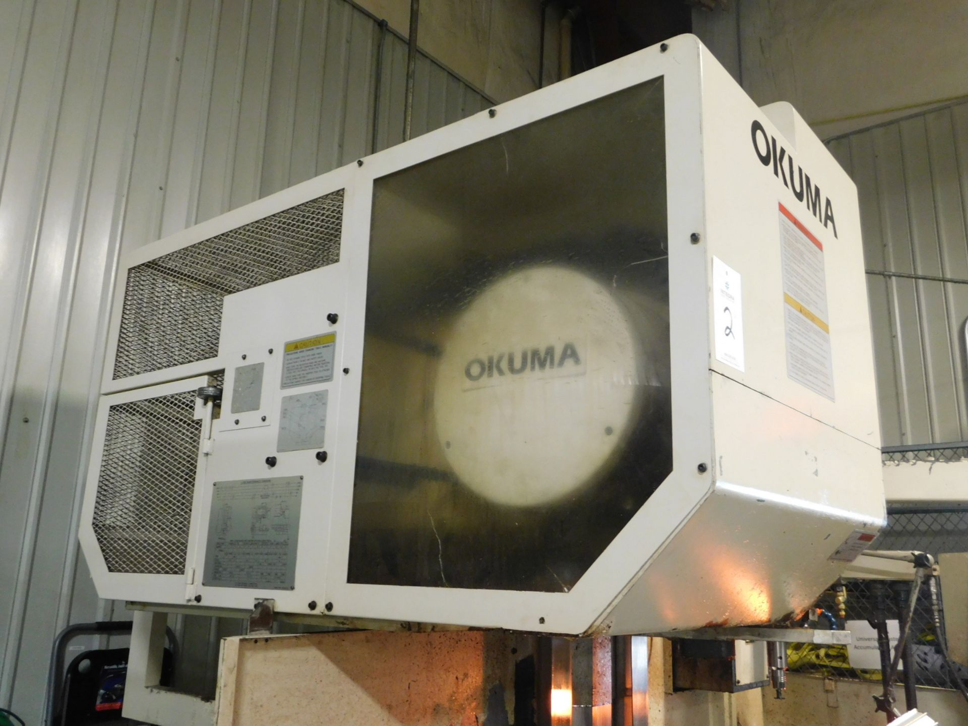 Okuma MC-40VA 4-Axis CNC Vertical Machining Center, S/N 732, 1997 - Image 6 of 11