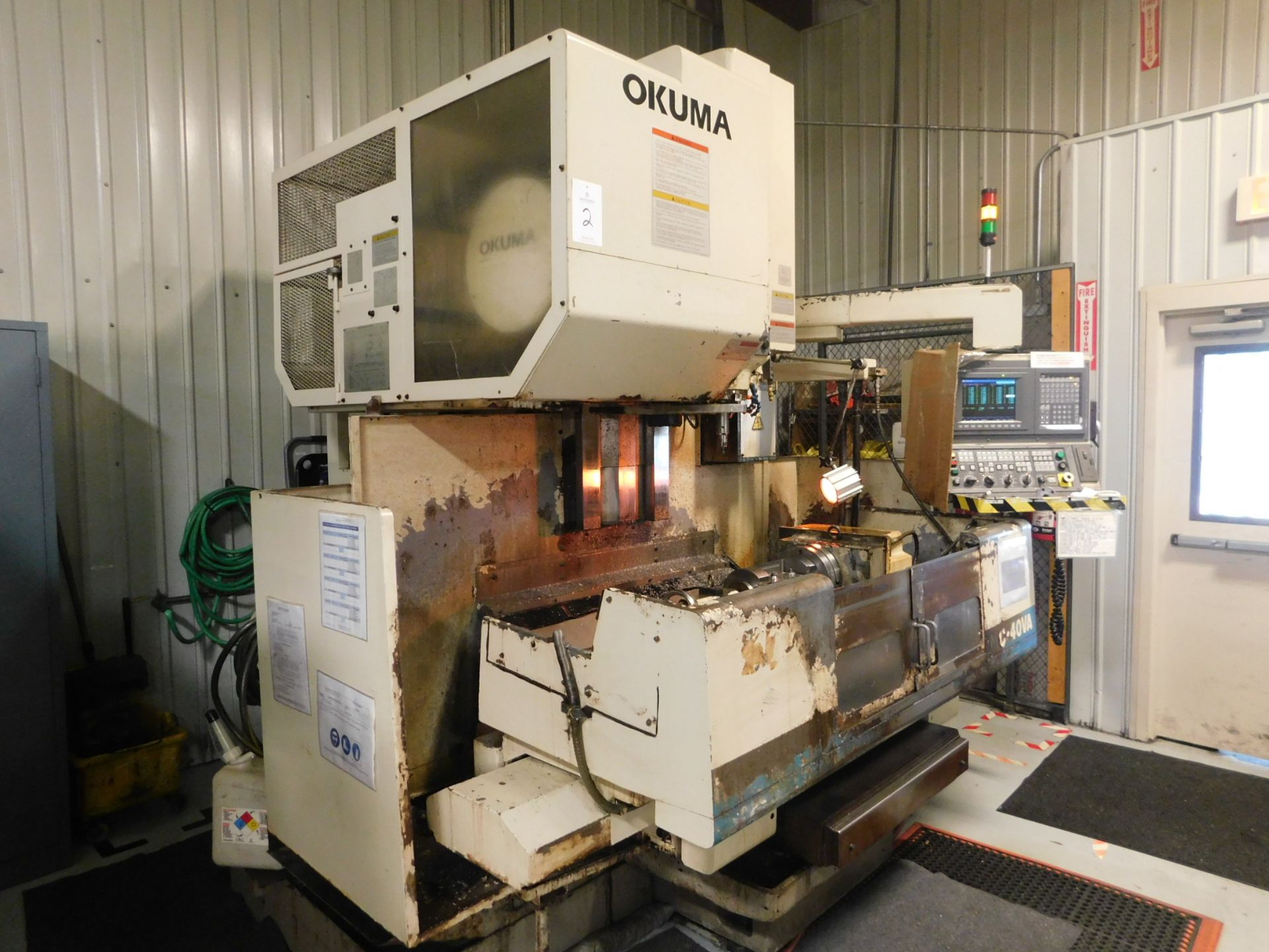 Okuma MC-40VA 4-Axis CNC Vertical Machining Center, S/N 732, 1997 - Image 2 of 11