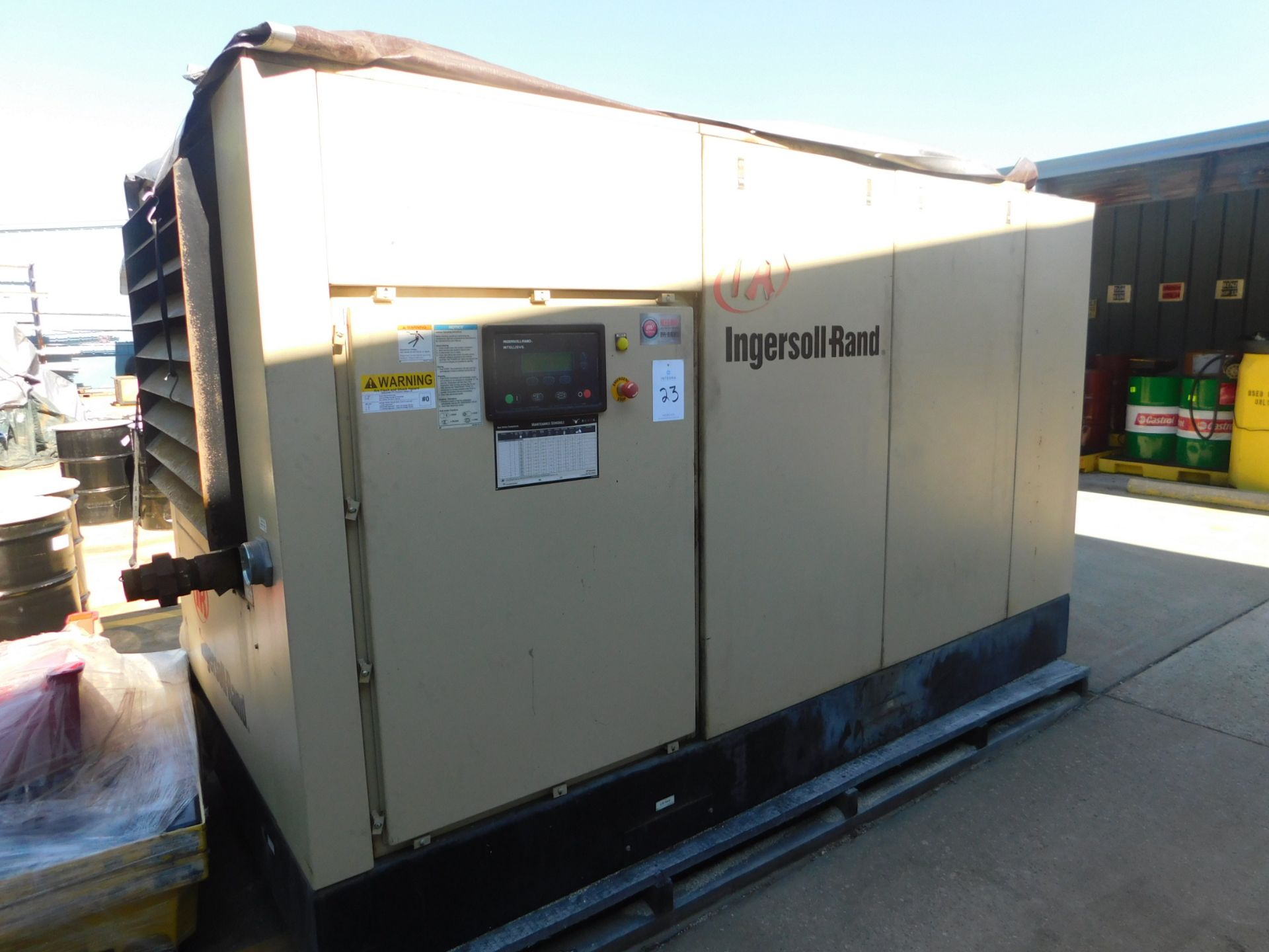 Ingersoll Rand SSR-EP150 150hp Rotary Screw Air Compressor, S/N F39600U05208