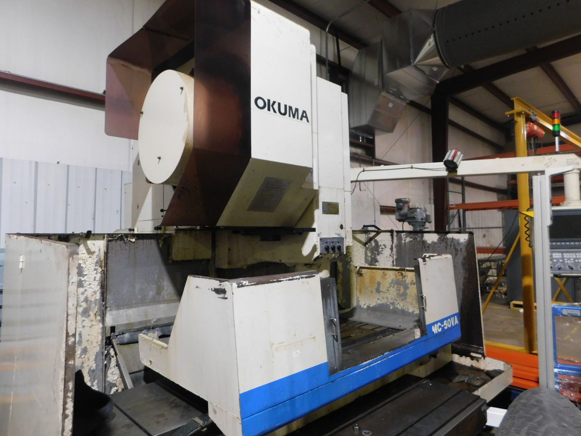 Okuma MC50VA CNC Vertical Machining Center, S/N 0702.0259 - Image 2 of 11